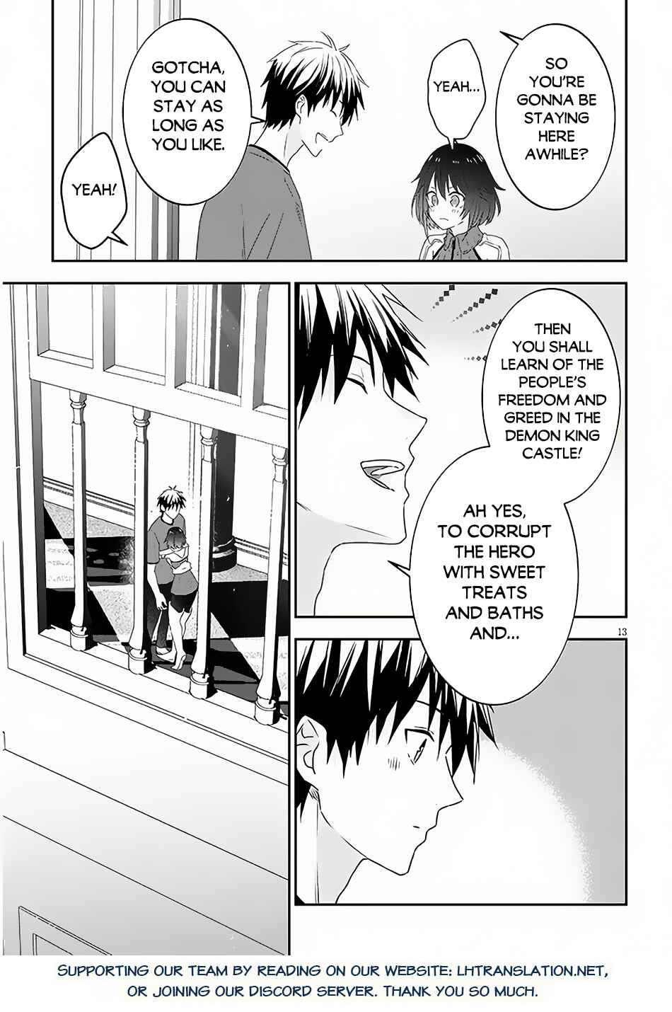 Maou ni Natta node, Dungeon Tsukutte Jingai Musume to Honobono Suru Chapter 70.1 - Page 14