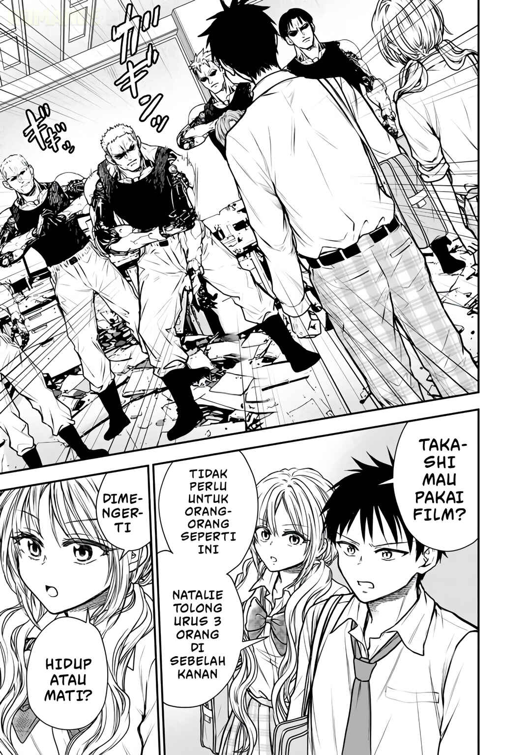 Senchi Kara Kaette kita Takashi-kun. Futsuu ni Koukou Seikatsu wo Okuritai Chapter 8 - Page 16