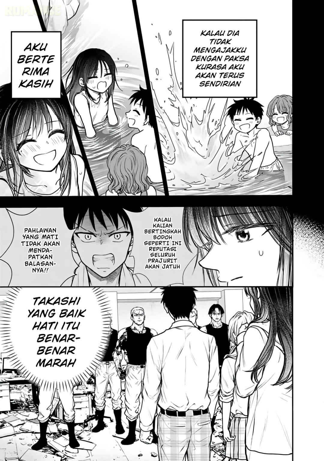 Senchi Kara Kaette kita Takashi-kun. Futsuu ni Koukou Seikatsu wo Okuritai Chapter 8 - Page 22