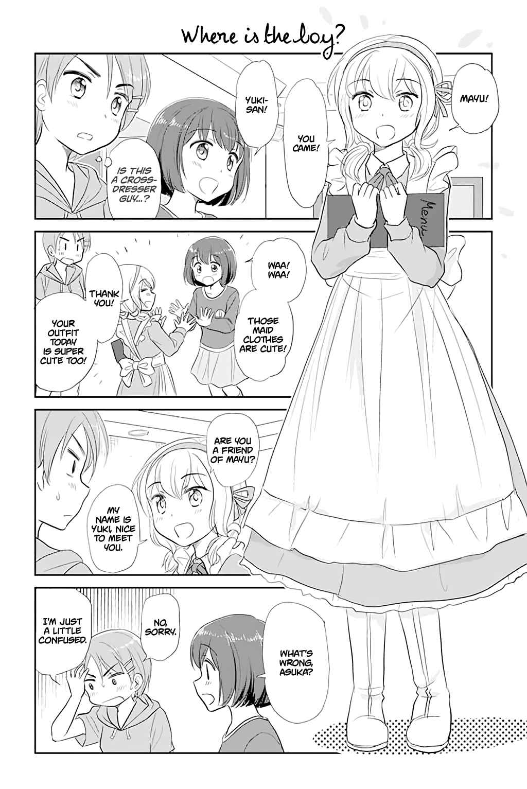 Otome Danshi ni Koisuru Otome Chapter 42 - Page 1