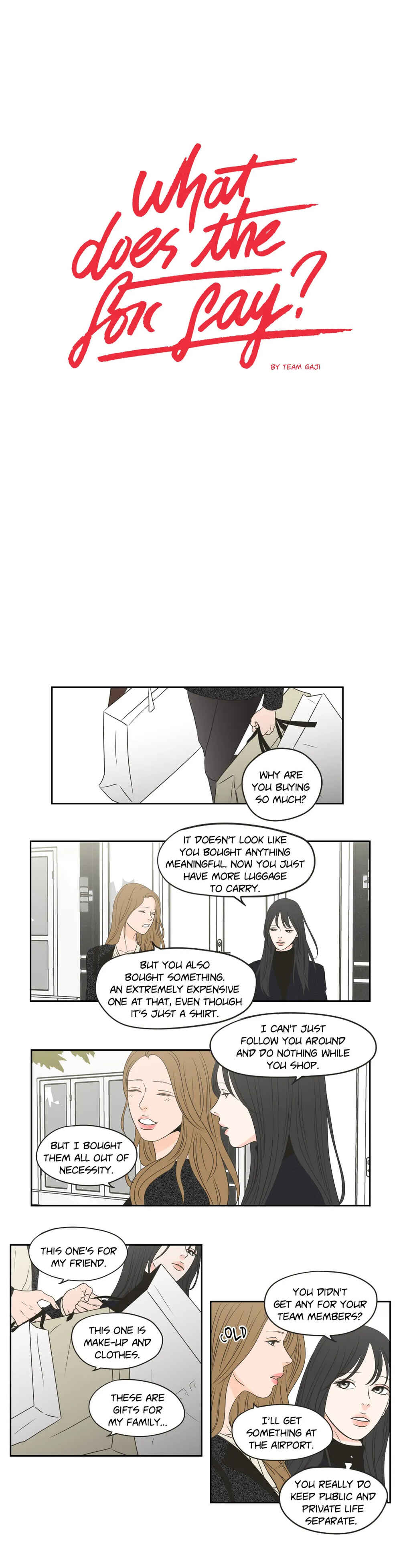 What Does the Fox Say? Chapter 67 - Page 1