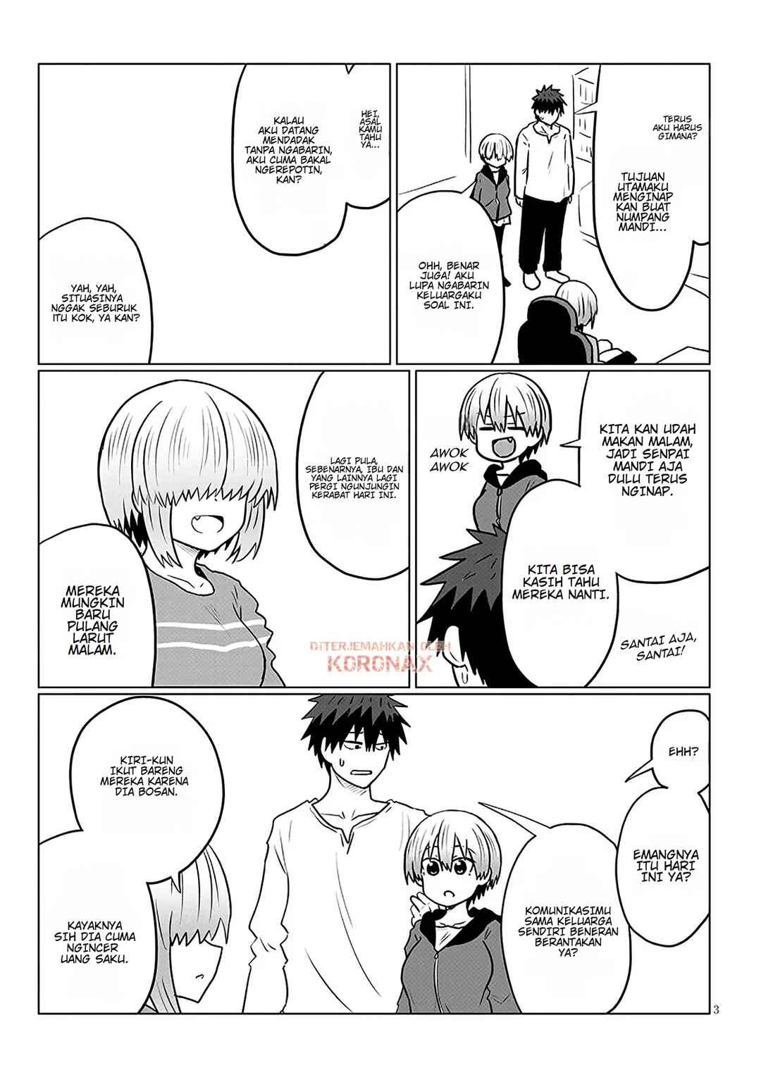 Uzaki-chan wa Asobitai! Chapter 134 - Page 3