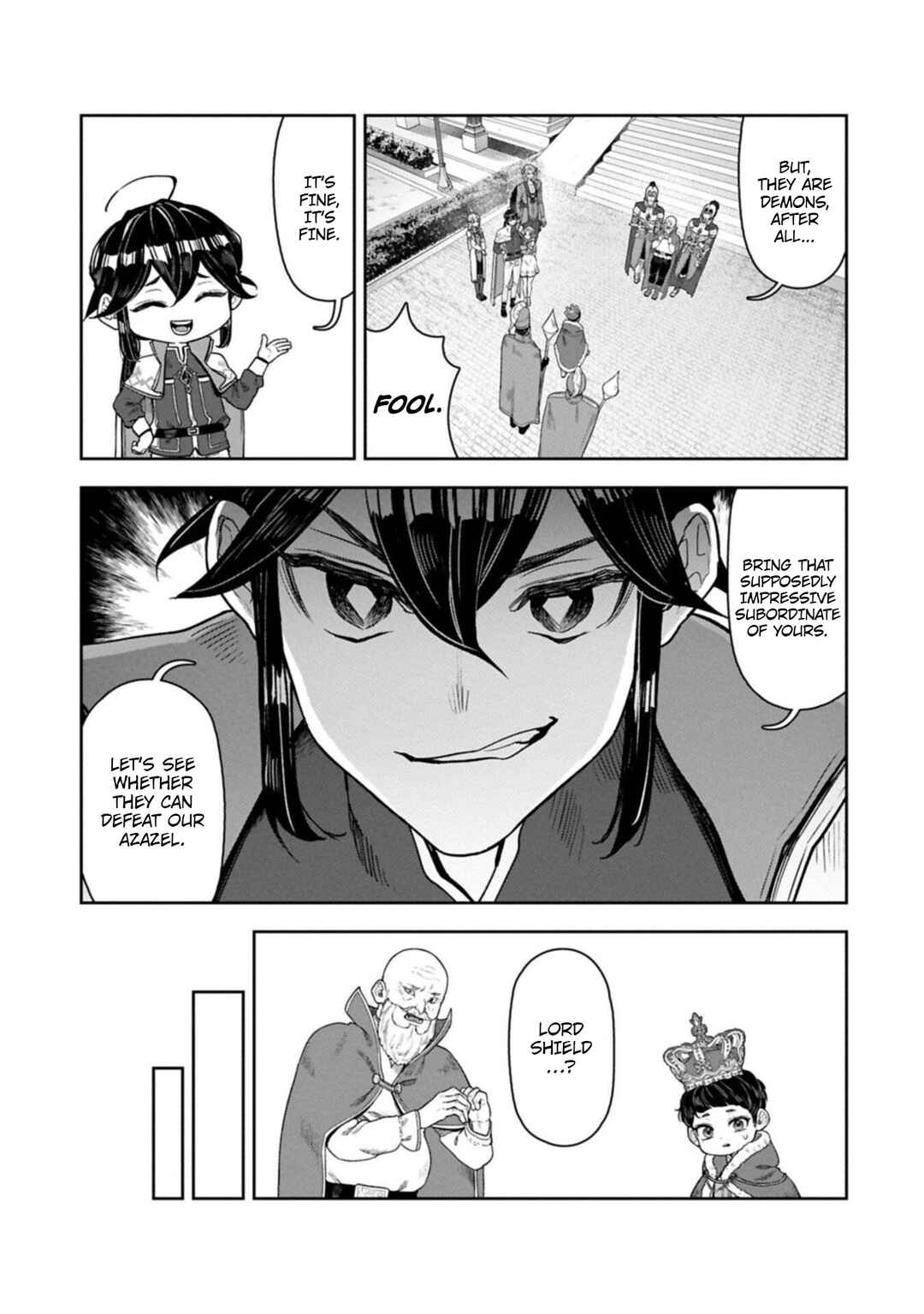 Kuni ni Saikyou no Barrier wo Hattara Heiwa ni Narisugite Tsuihousaremashita ~Ore no Mahou ga Yabasugite, Bijo to Mazoku ni Kakomarerun da ga!?~ Chapter 18 - Page 12