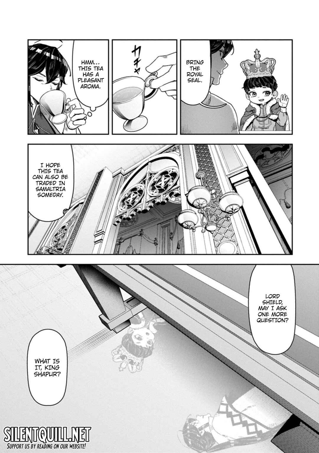 Kuni ni Saikyou no Barrier wo Hattara Heiwa ni Narisugite Tsuihousaremashita ~Ore no Mahou ga Yabasugite, Bijo to Mazoku ni Kakomarerun da ga!?~ Chapter 18 - Page 27
