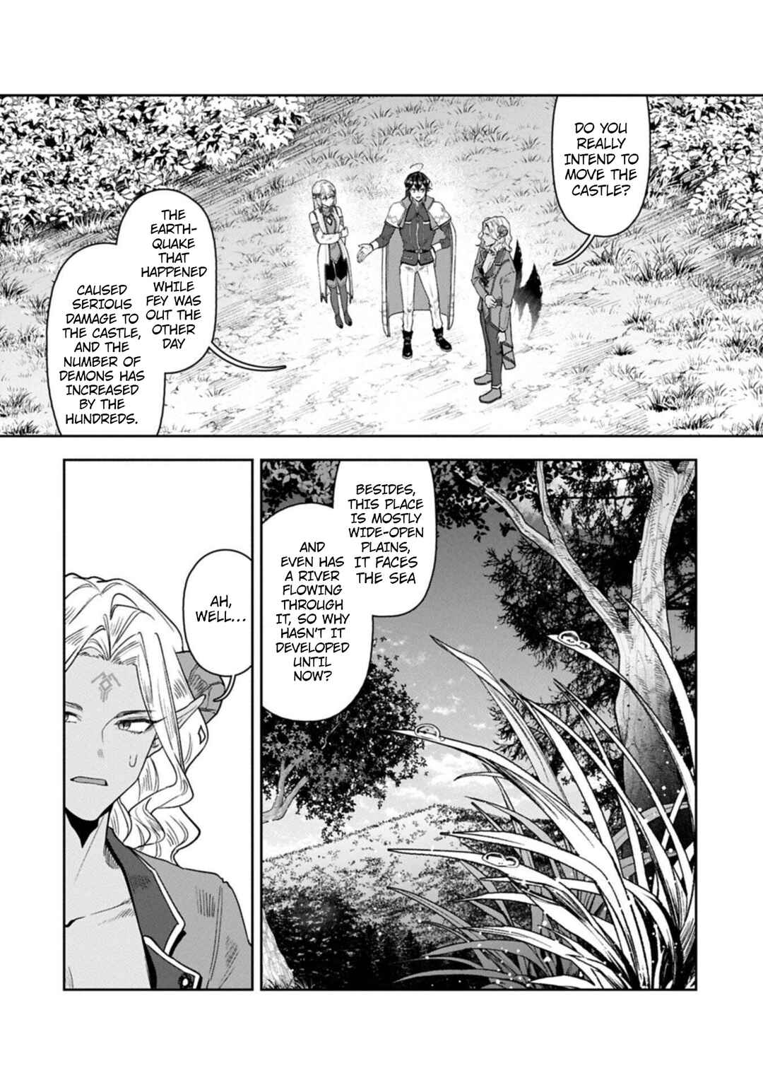Kuni ni Saikyou no Barrier wo Hattara Heiwa ni Narisugite Tsuihousaremashita ~Ore no Mahou ga Yabasugite, Bijo to Mazoku ni Kakomarerun da ga!?~ Chapter 18 - Page 3