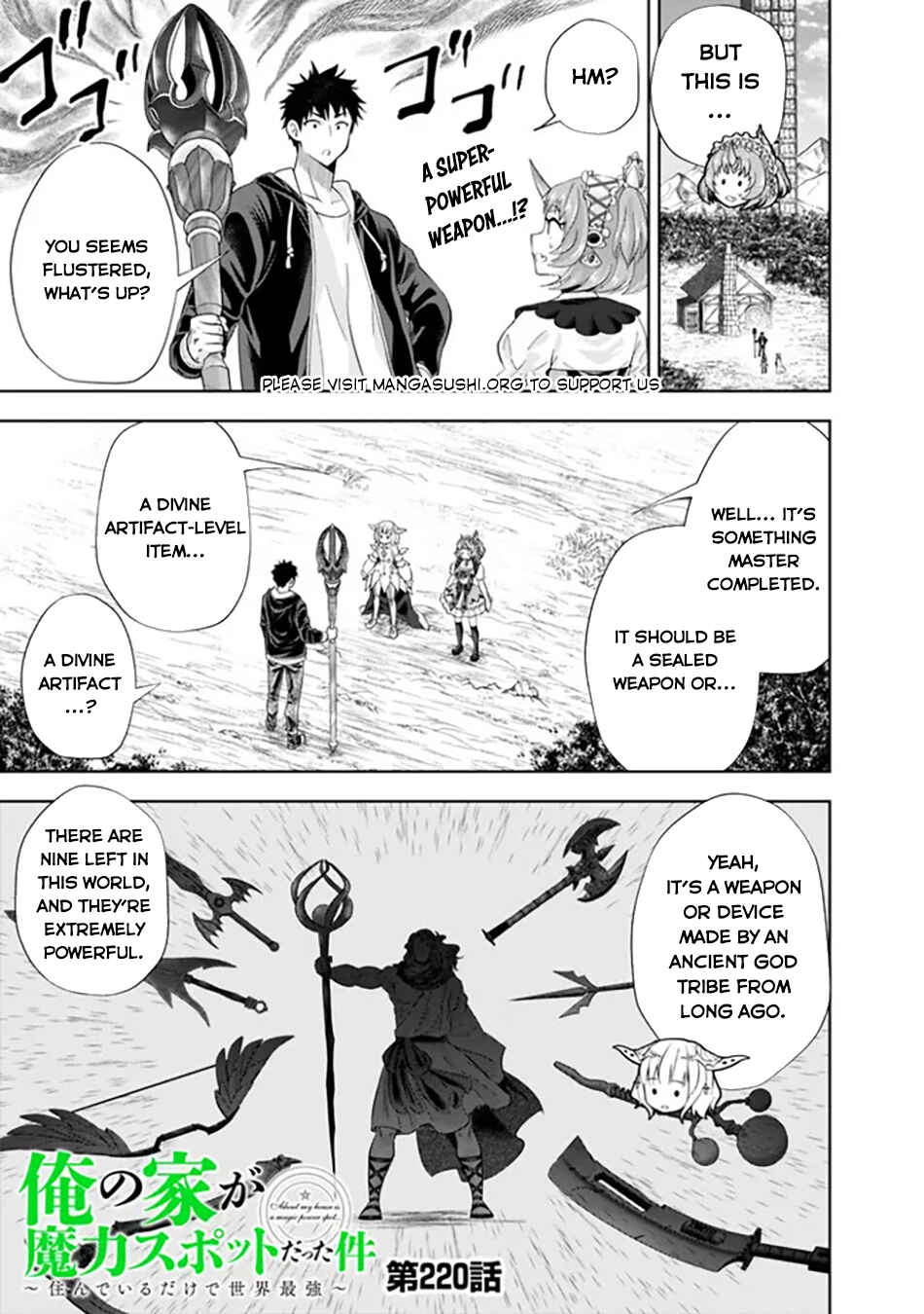 Ore no Ie ga Maryoku Spot datta Ken: Sundeiru dake de Sekai Saikyou Chapter 220 - Page 2