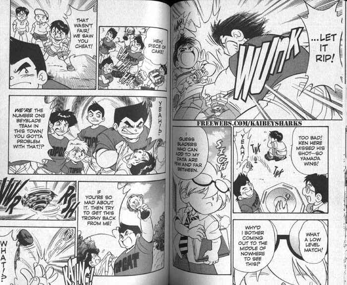 Bakuten Shoot Beyblade Chapter 1.1 - Page 8