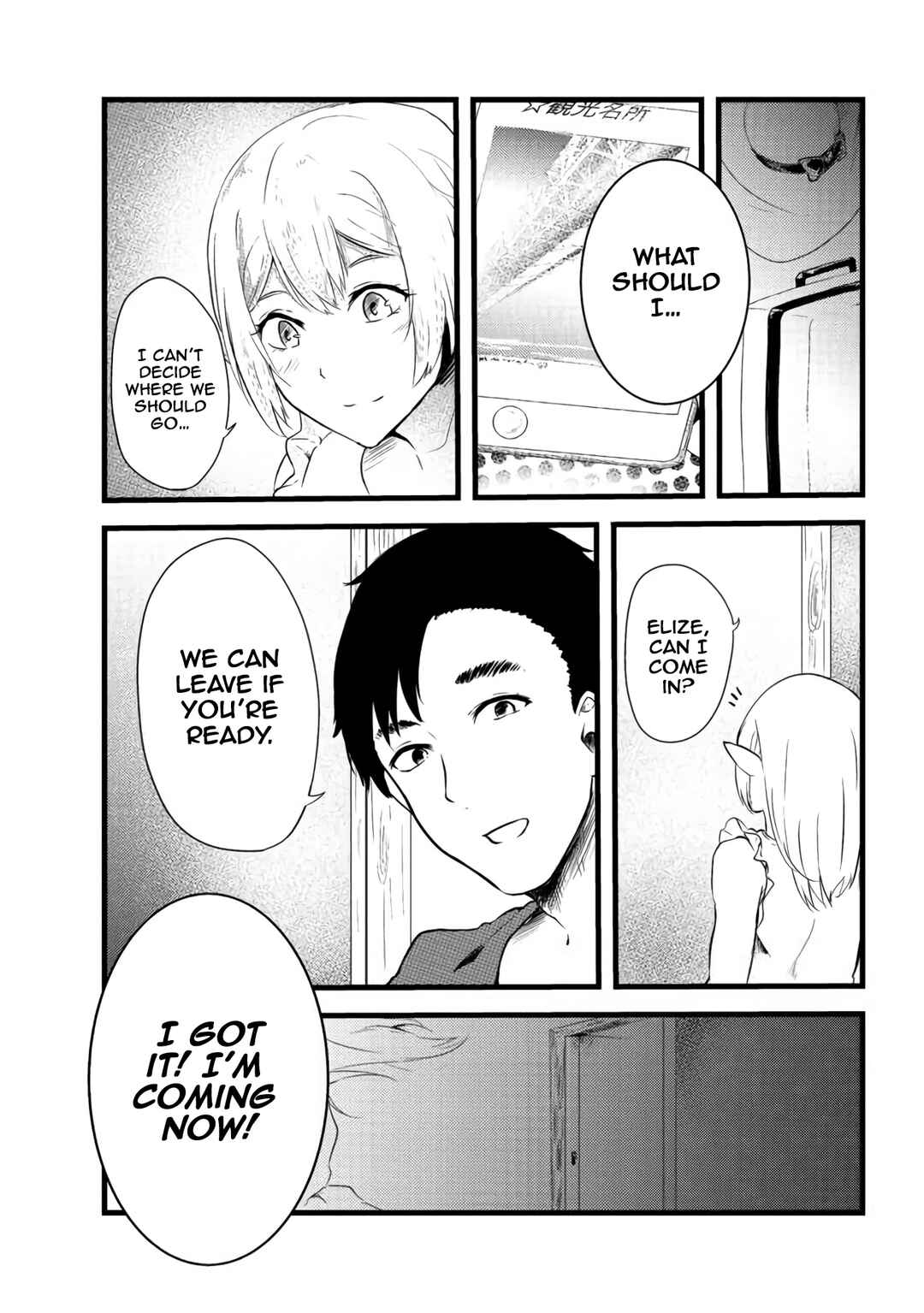 Mujintou de Elf to Kyoudou Seikatsu Chapter 3 - Page 12