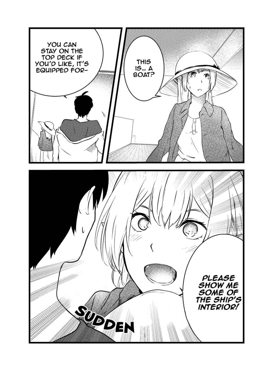 Mujintou de Elf to Kyoudou Seikatsu Chapter 3 - Page 16