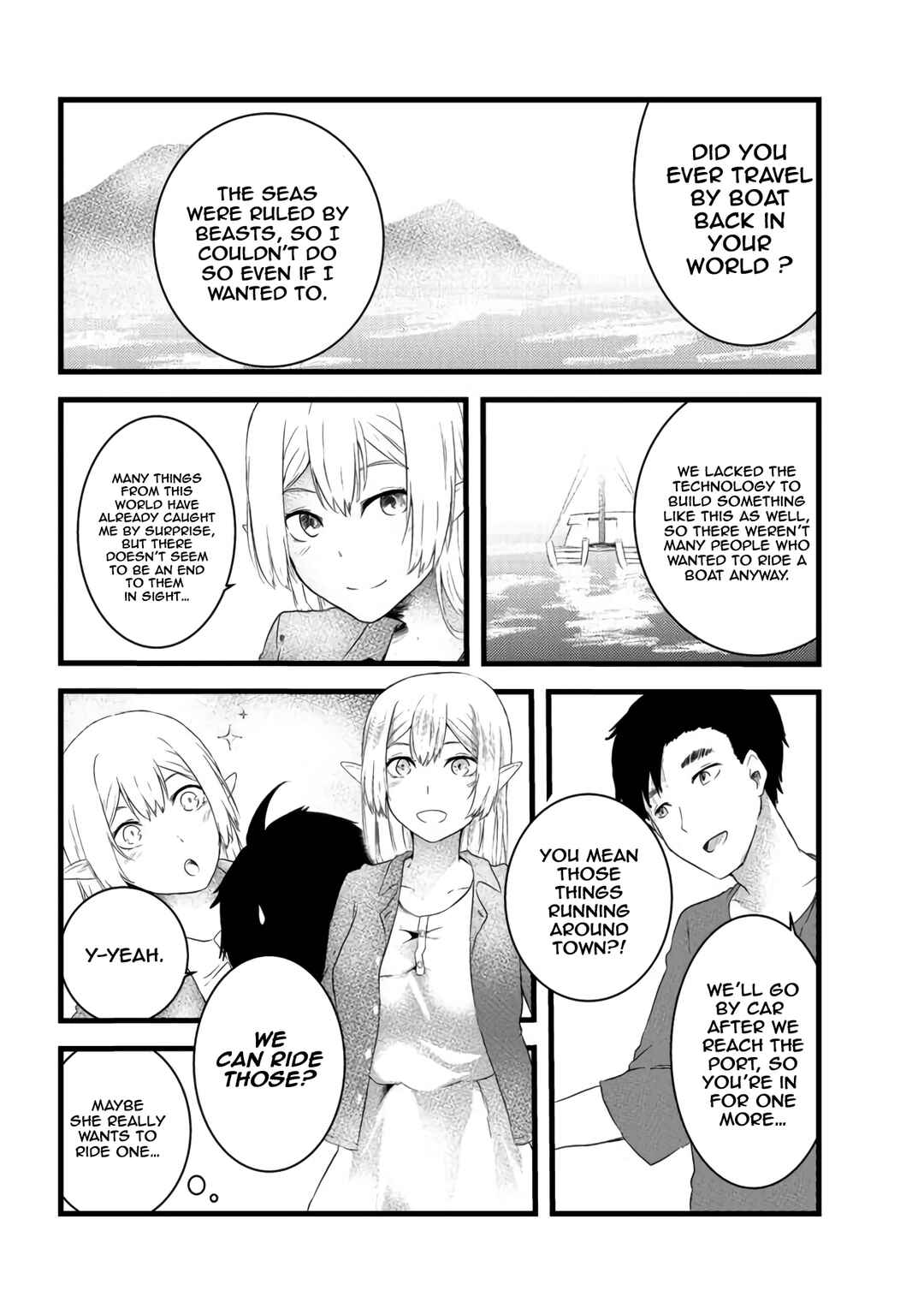 Mujintou de Elf to Kyoudou Seikatsu Chapter 3 - Page 19