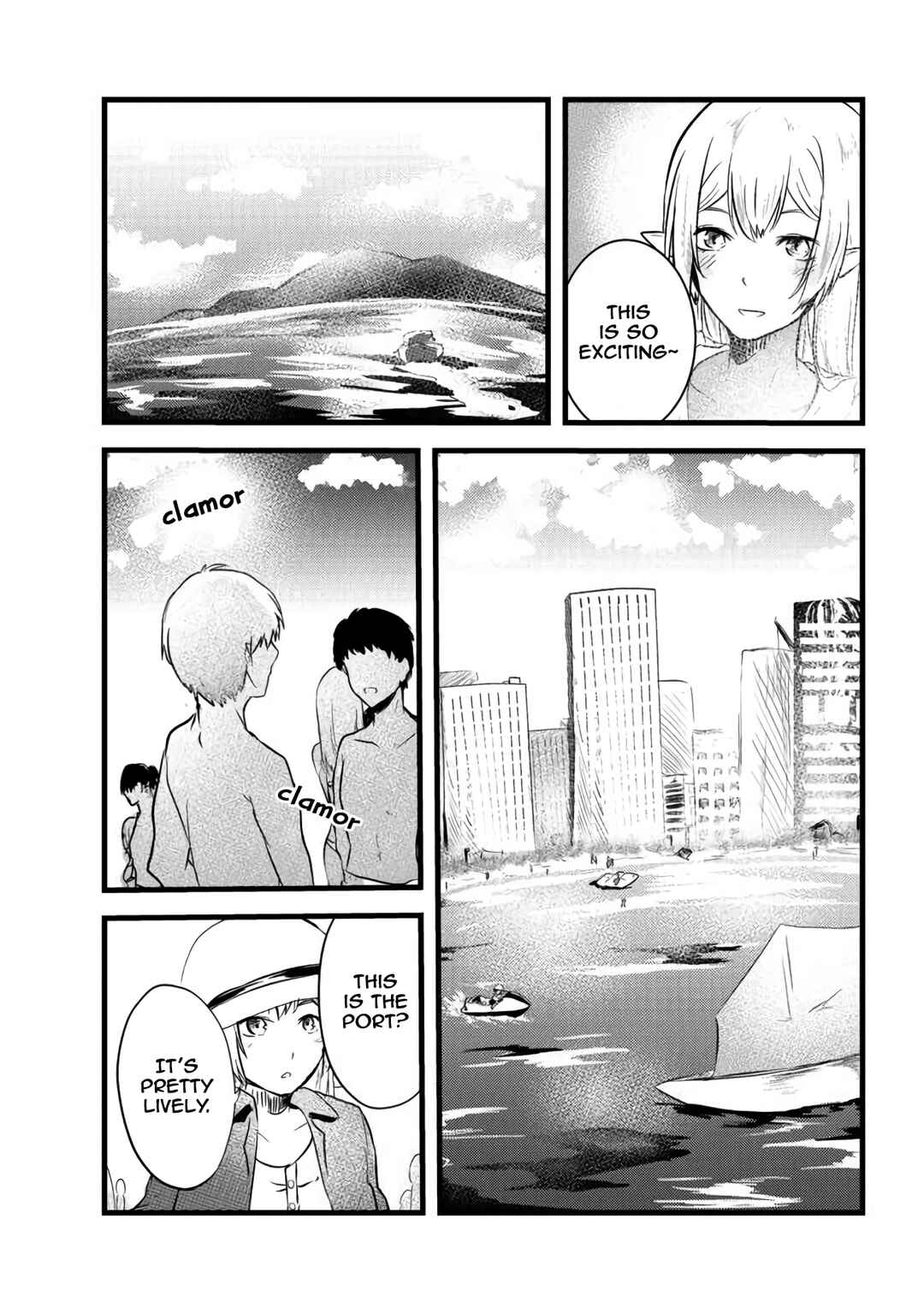 Mujintou de Elf to Kyoudou Seikatsu Chapter 3 - Page 20