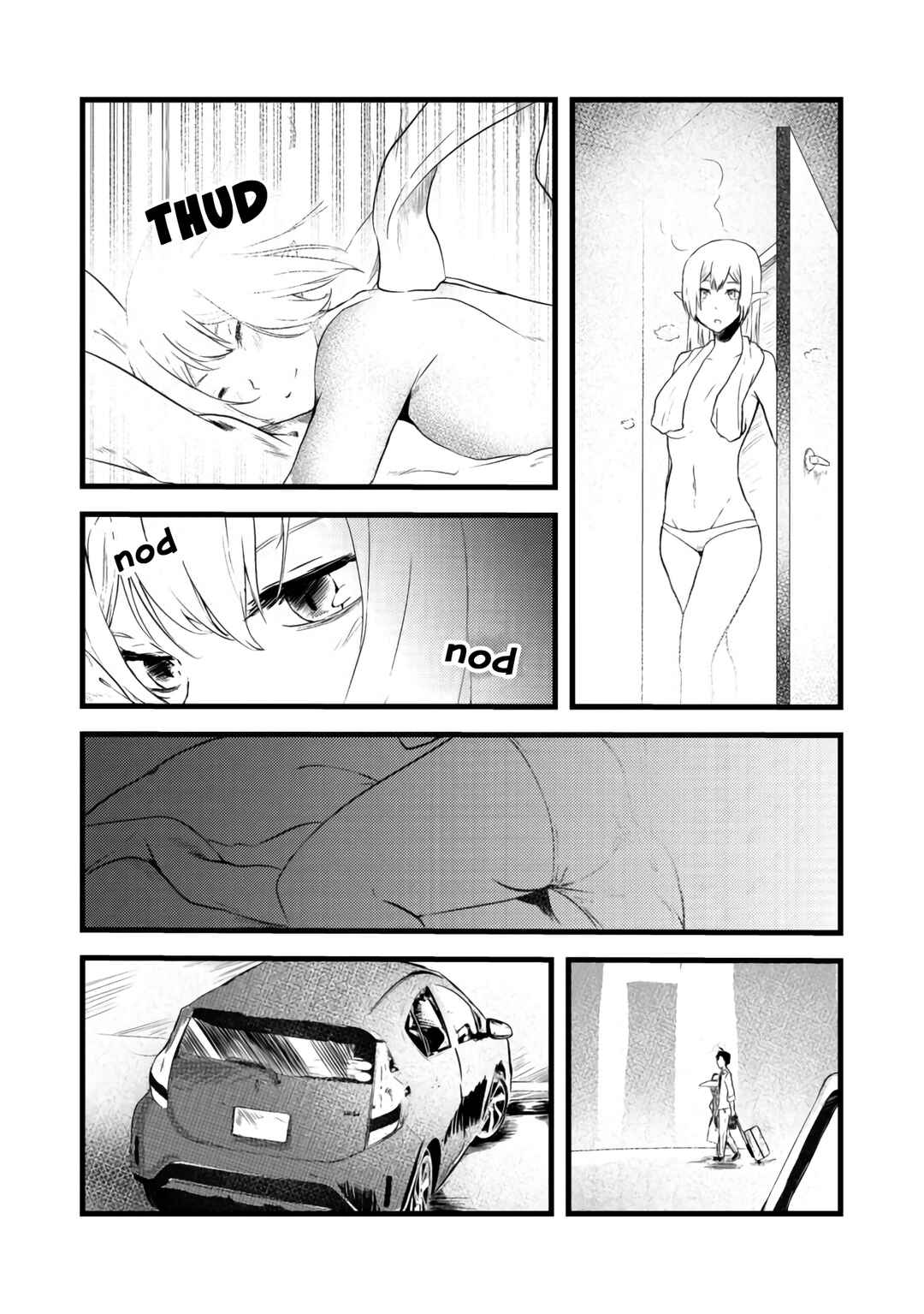 Mujintou de Elf to Kyoudou Seikatsu Chapter 3 - Page 32