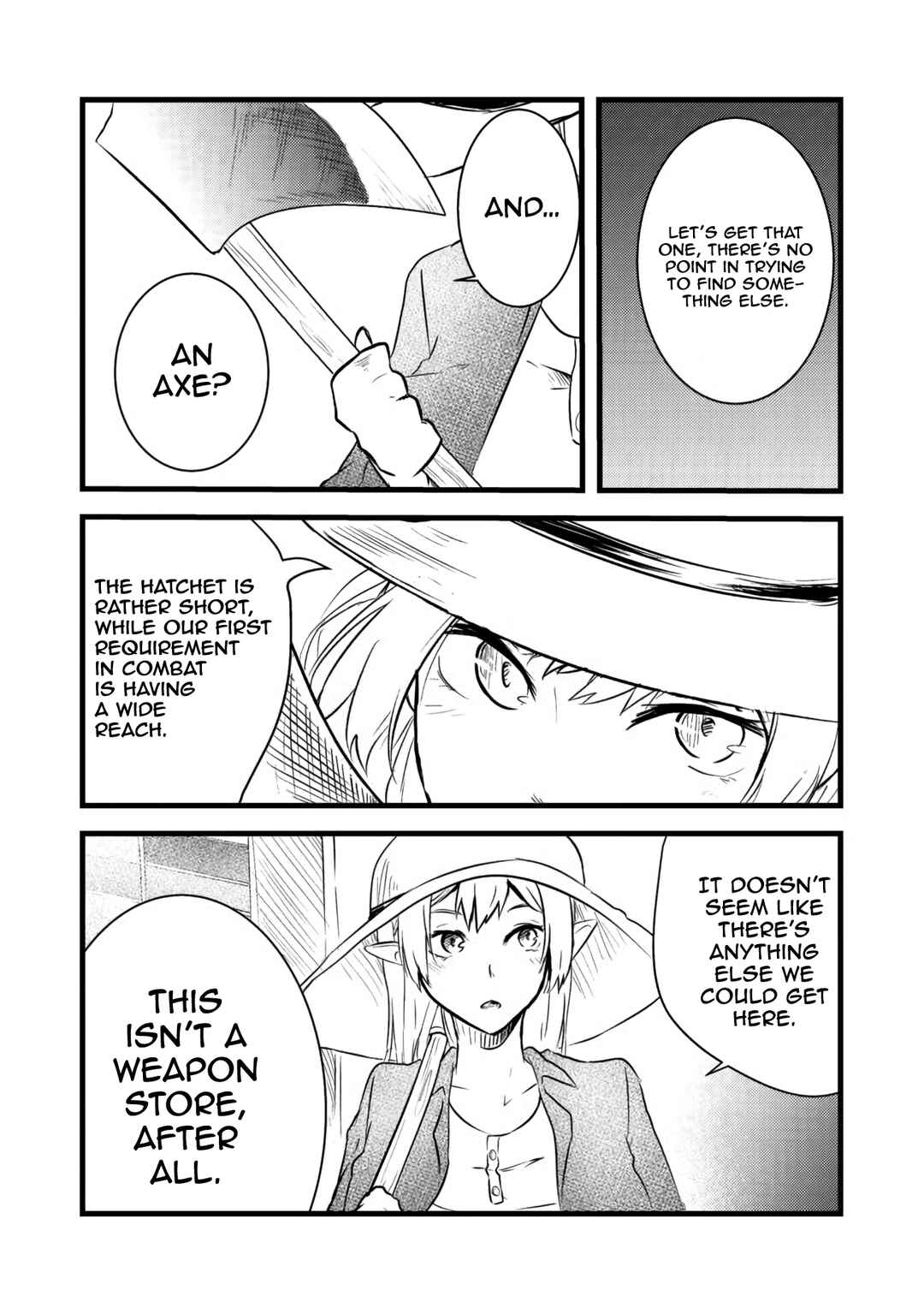 Mujintou de Elf to Kyoudou Seikatsu Chapter 3 - Page 36