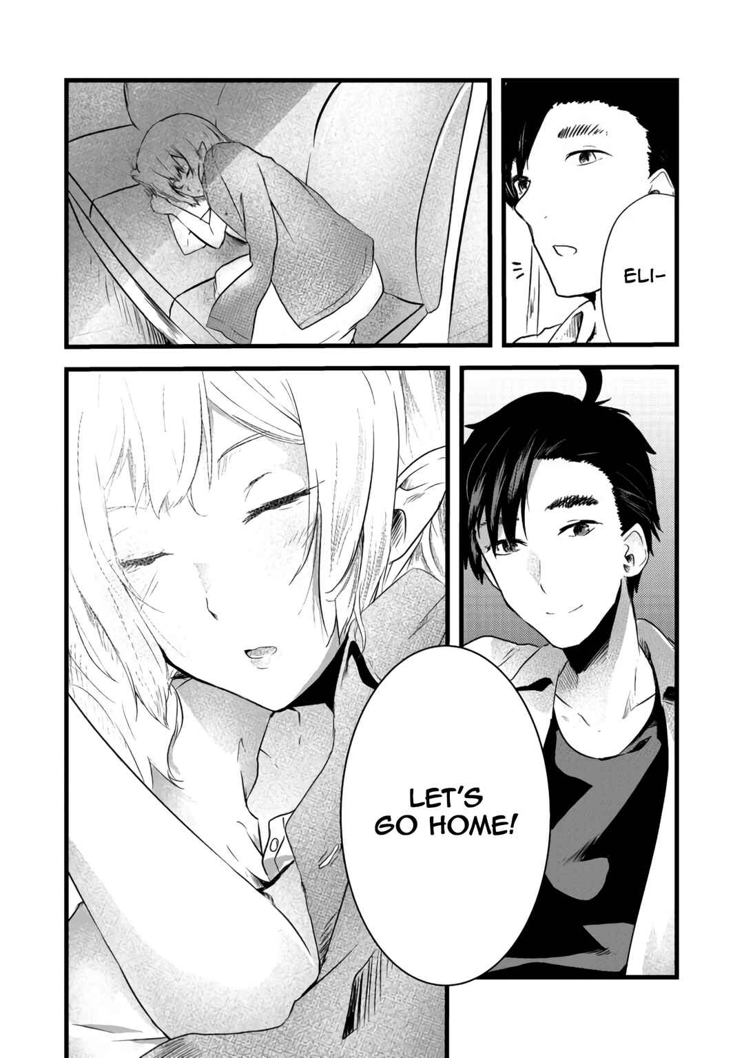 Mujintou de Elf to Kyoudou Seikatsu Chapter 3 - Page 40