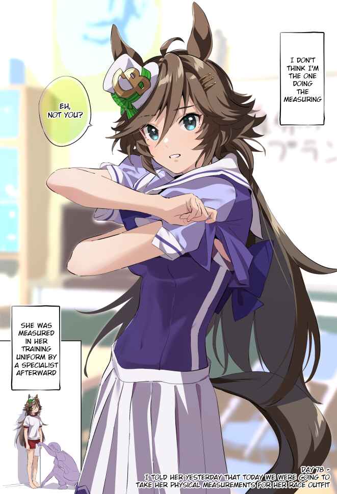 Uma Musume Pretty Derby - 100 nichigo Cb no tantō ni naru tore-na- Chapter 78 - Page 1