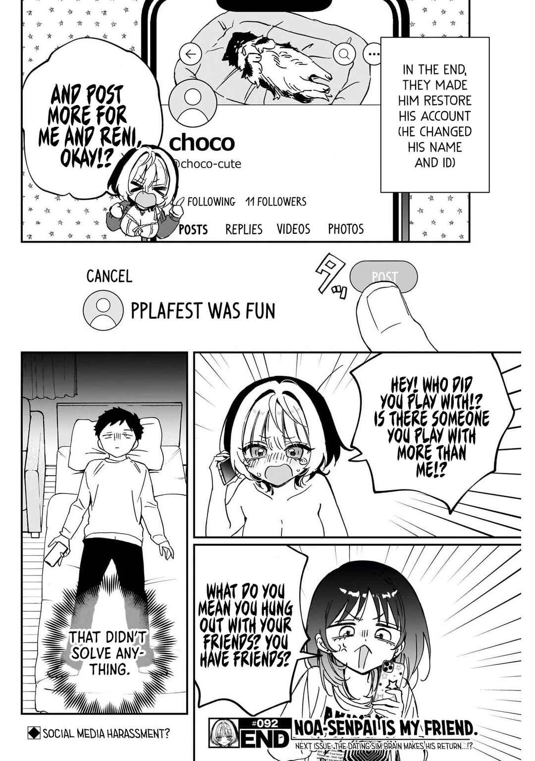 Noa-senpai wa Tomodachi. Chapter 92 - Page 18