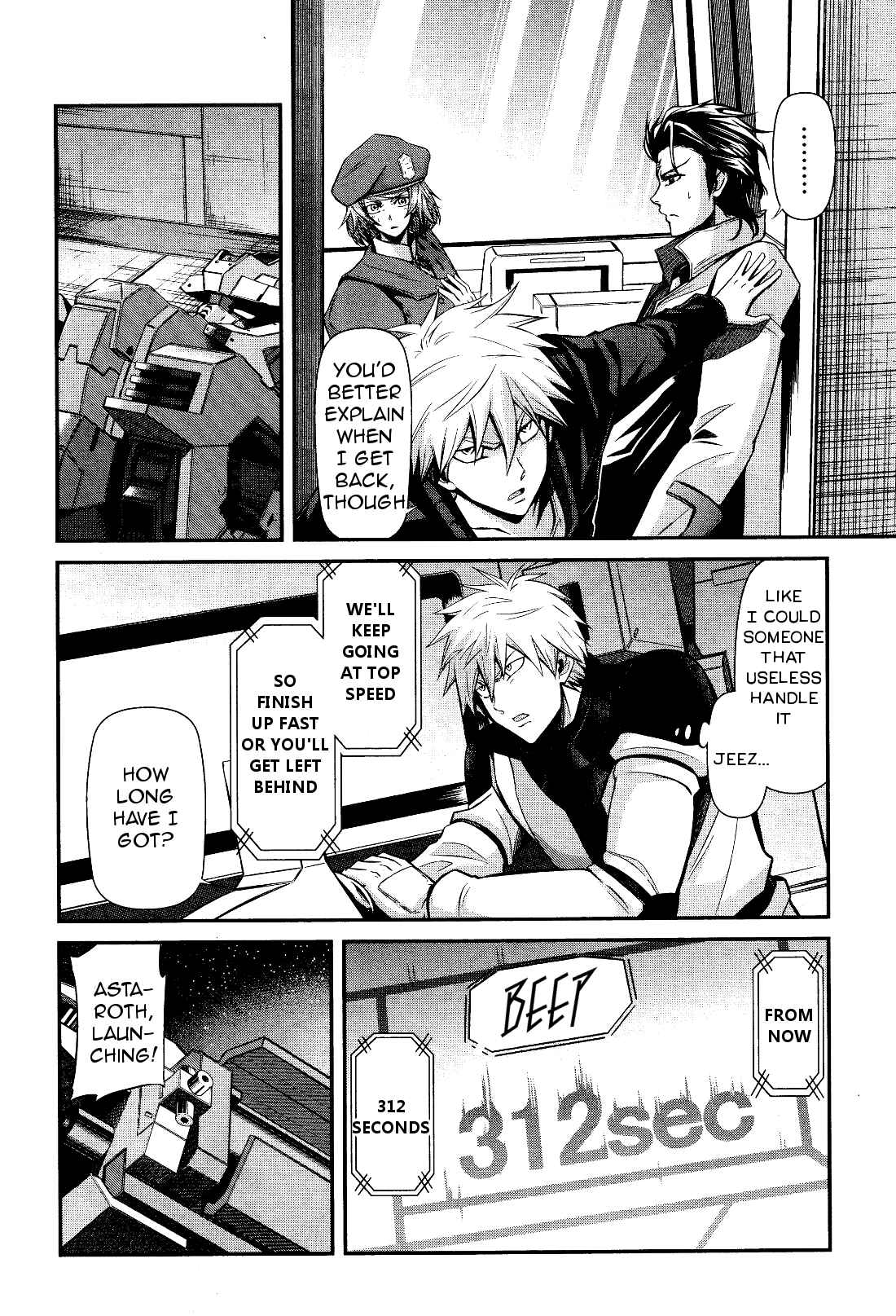 Mobile Suit Gundam: Iron-Blooded Orphans - Steel Moon Chapter 3 - Page 32