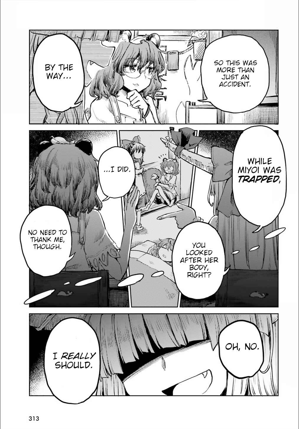 Touhou Suichouka: Lotus Eater-tachi no Suisei Chapter 20 - Page 5