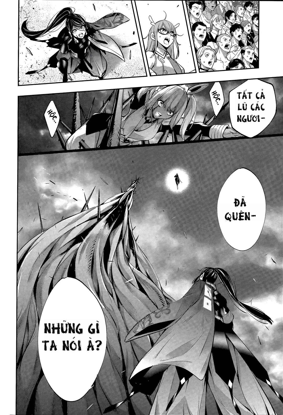 Majo Taisen - 32-nin no Isai no Majo wa Koroshiau Chapter 55 - Page 42