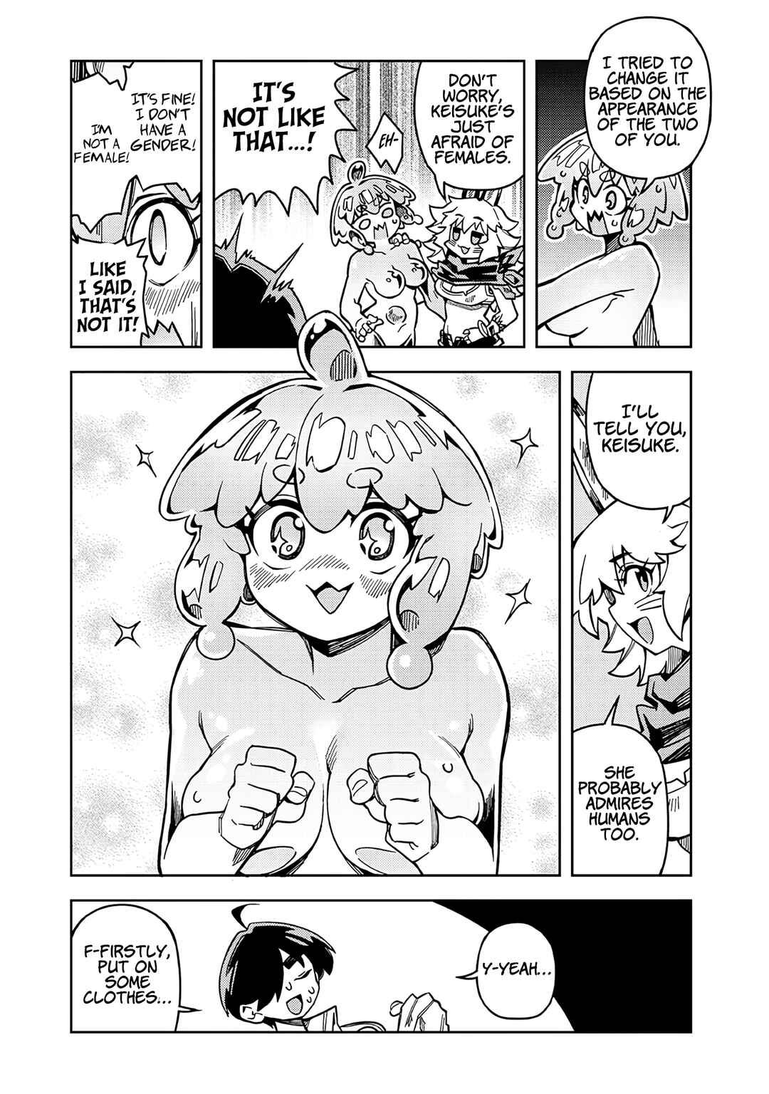 Monmusugo! ~Honnyaku Skill de Saikyou Monmusume to Isekai Seikatsu~ Chapter 6.5 - Page 13