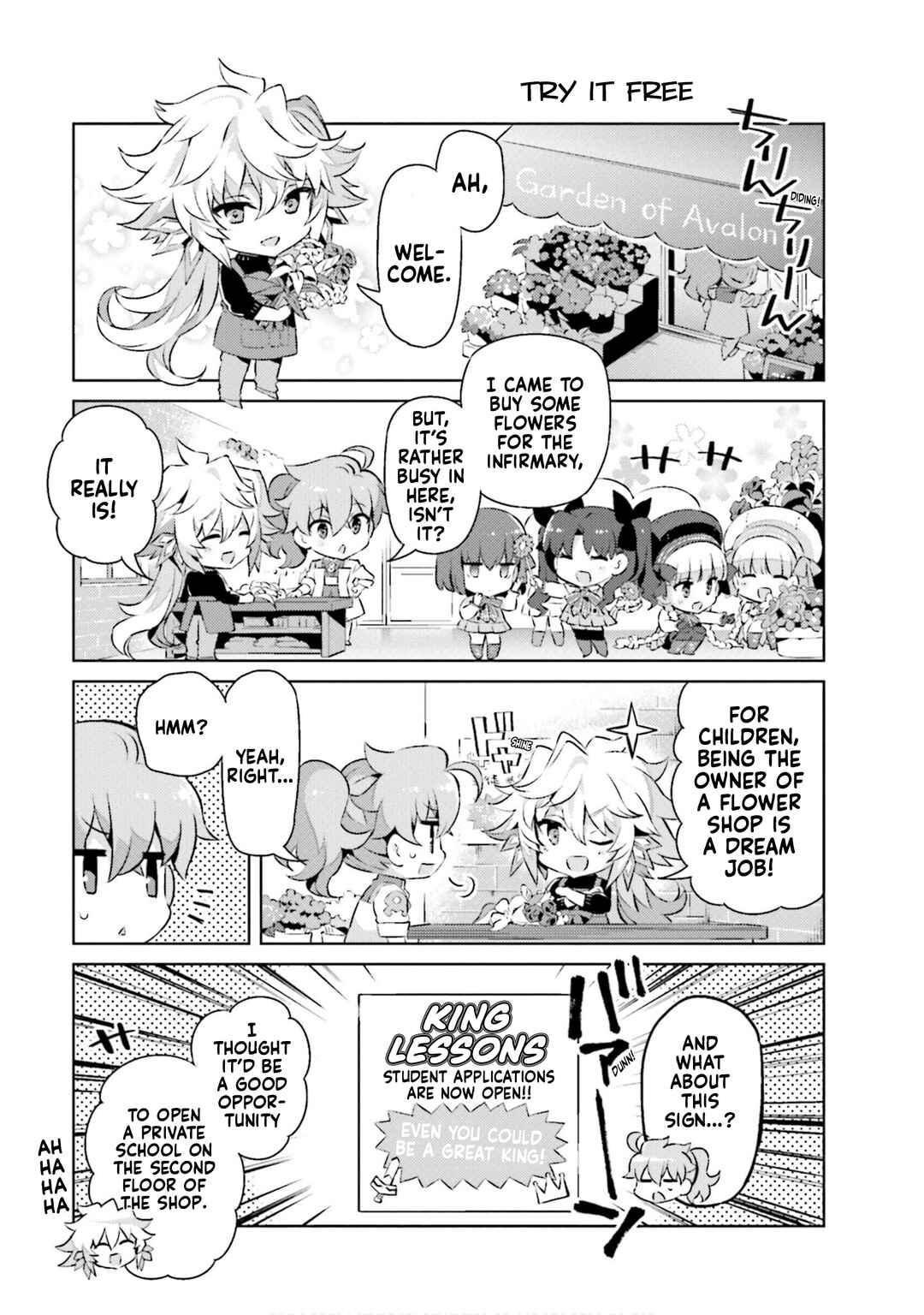 Type-Moon Gakuen - Chibi Chuki! Chapter 59 - Page 7
