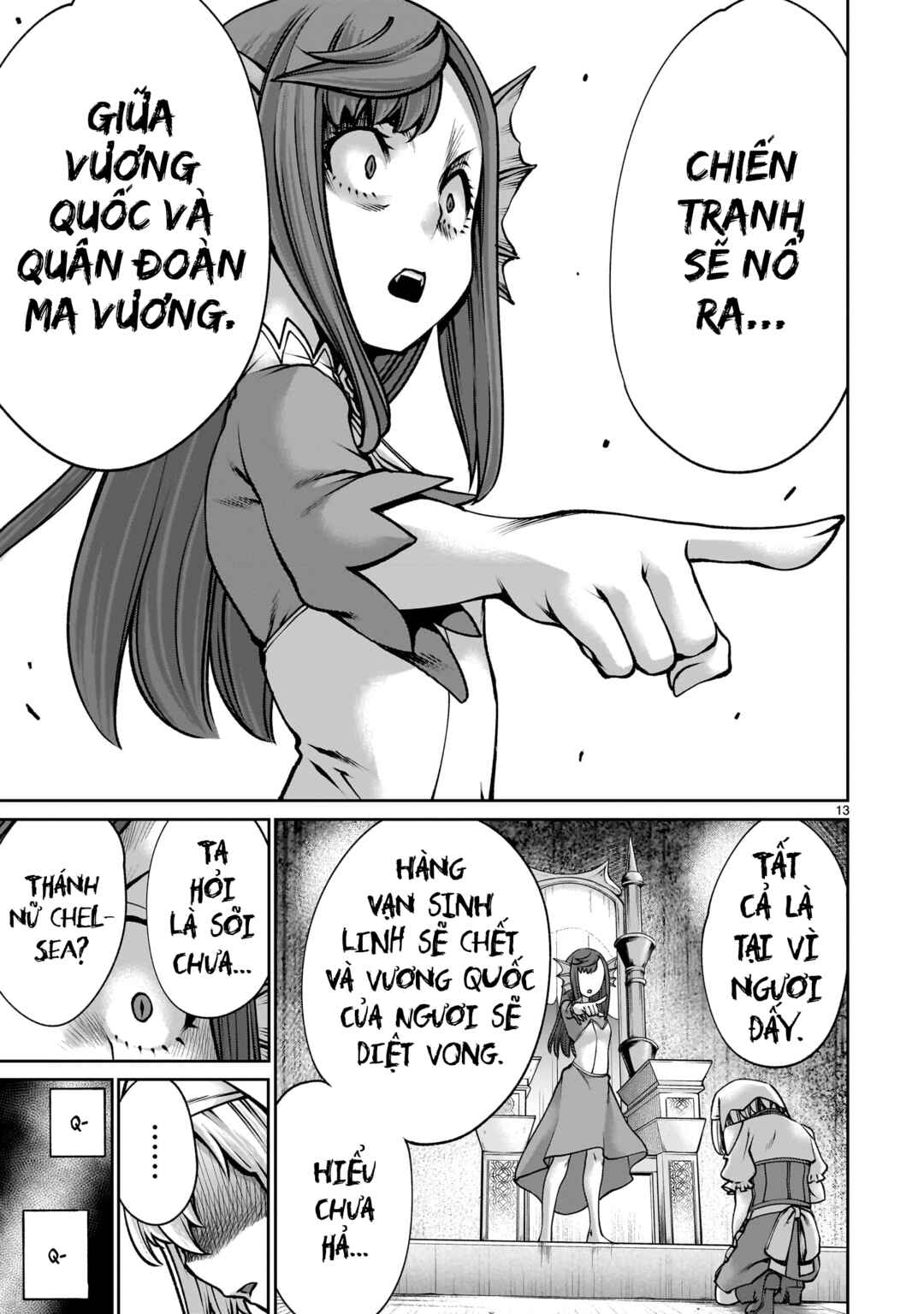 Saikyou Skill "Inochigoi" de Kuyashii Kedo Musou Shichau Moto Maou-sama no Sekai Seifuku Katsudou Chapter 11 - Page 12
