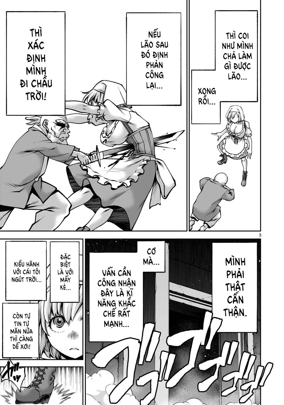 Saikyou Skill "Inochigoi" de Kuyashii Kedo Musou Shichau Moto Maou-sama no Sekai Seifuku Katsudou Chapter 11 - Page 3