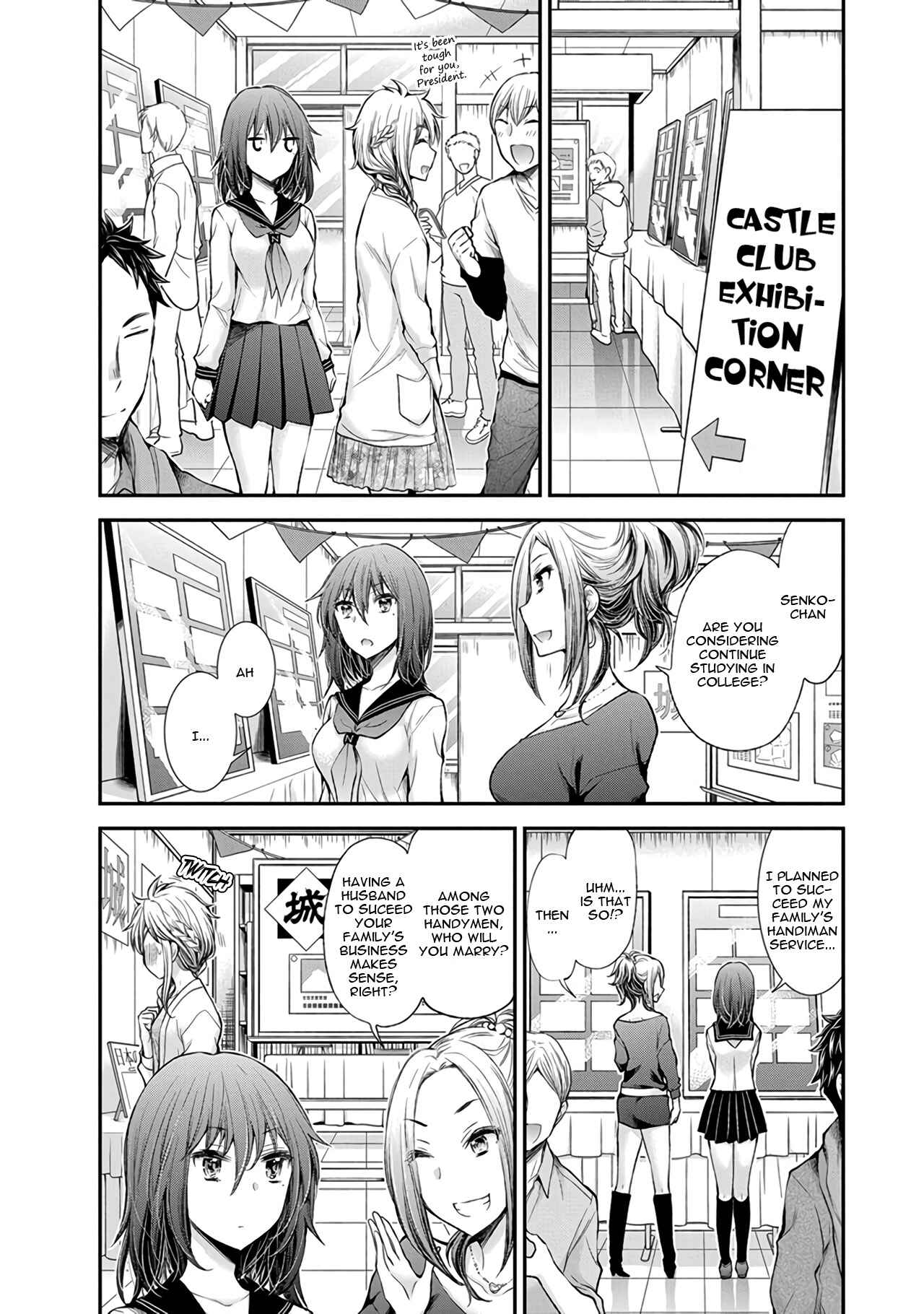 Henjo ~Hen na Joshi Kousei Amaguri Senko~ Chapter 45 - Page 8
