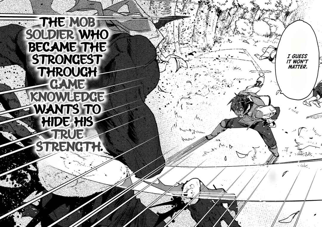 Game Chishiki de Saikyou ni Natta Mob Heishi wa, Shin no Jitsuryoku wo Kakushitai Chapter 1 - Page 3