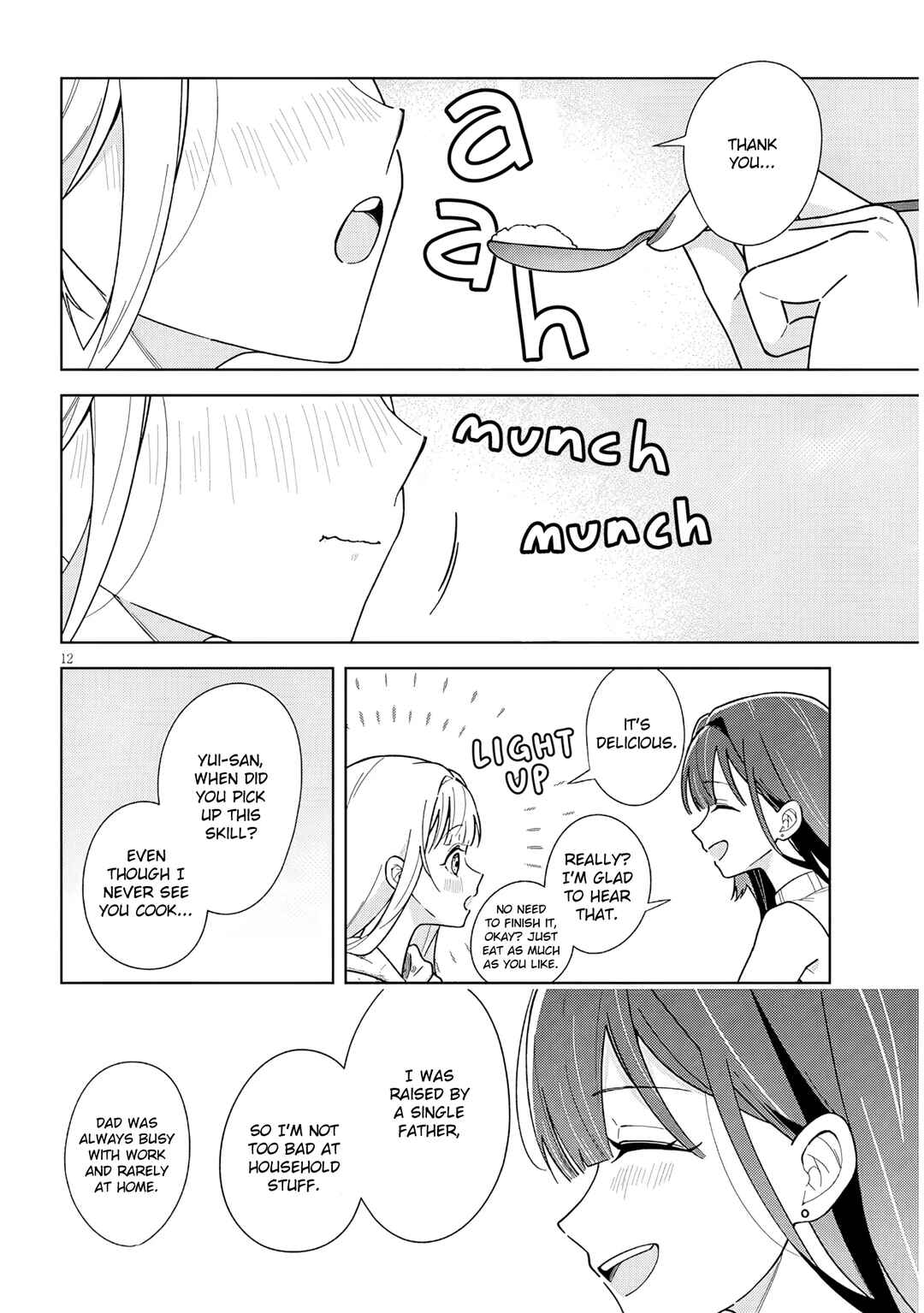 Afternoon Tea wa Ikaga desu ka? Watashi to Kanojo no Fujun de Ichizu na Futarigurashi Chapter 3.1 - Page 12