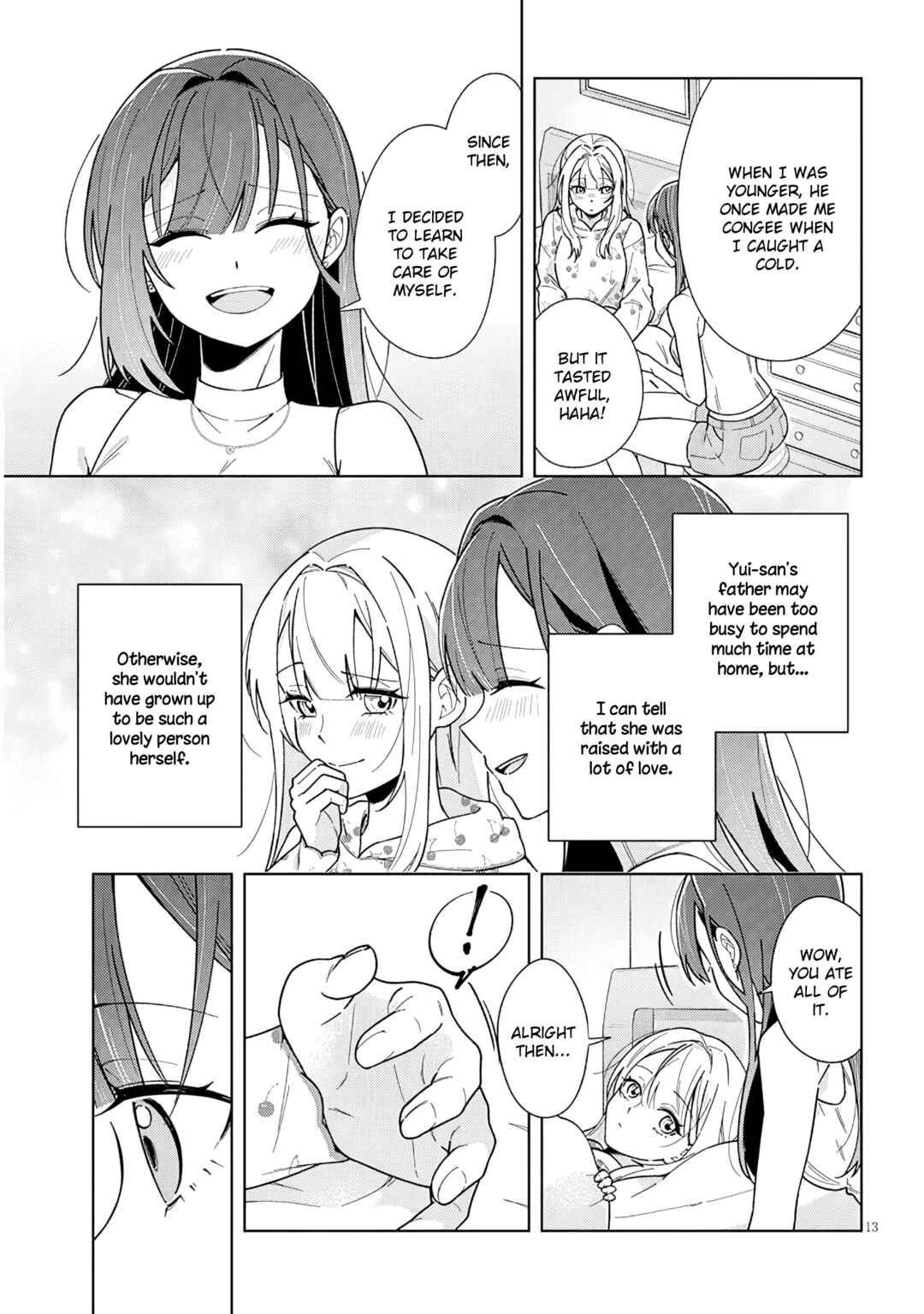 Afternoon Tea wa Ikaga desu ka? Watashi to Kanojo no Fujun de Ichizu na Futarigurashi Chapter 3.1 - Page 13
