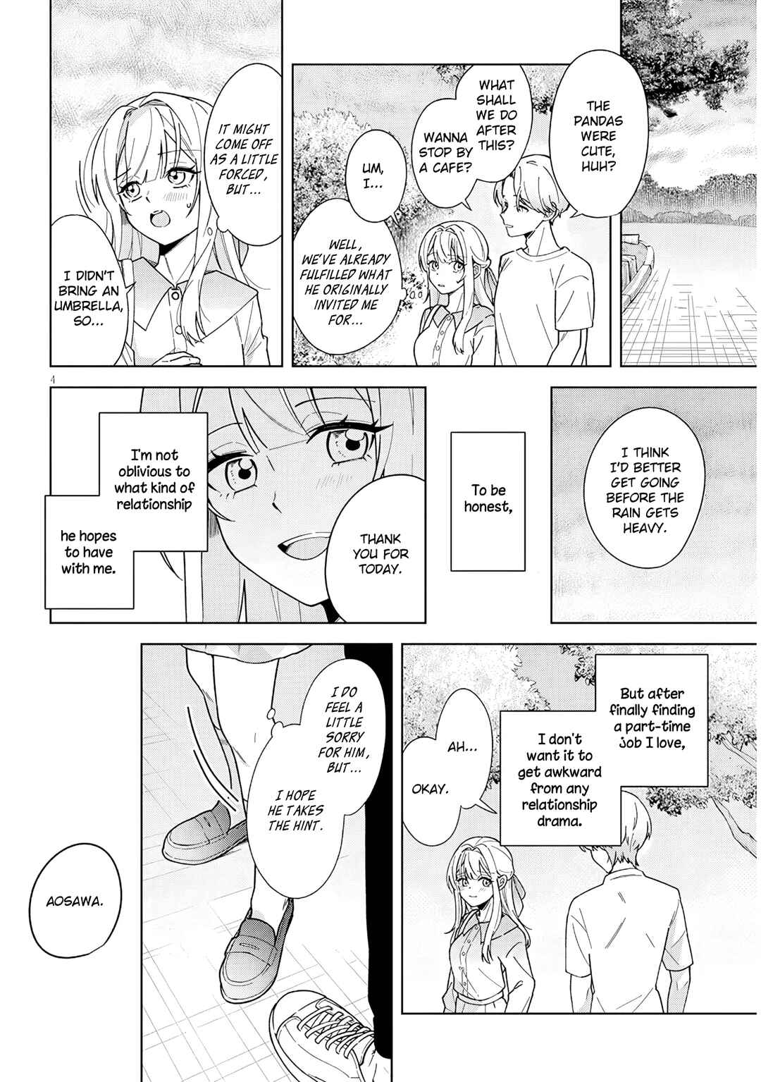 Afternoon Tea wa Ikaga desu ka? Watashi to Kanojo no Fujun de Ichizu na Futarigurashi Chapter 3.1 - Page 4