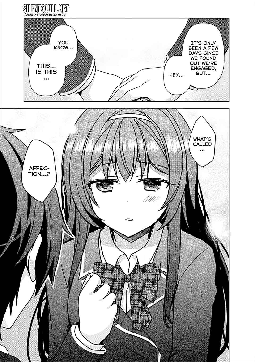 Iinazuke ga Dekita to Omottara, Sono Iinazuke ga Gakkou de Yuumei na "Akuyaku Reijou" Dattan dakedo, Dou Sureba Ii? Chapter 9.1 - Page 10