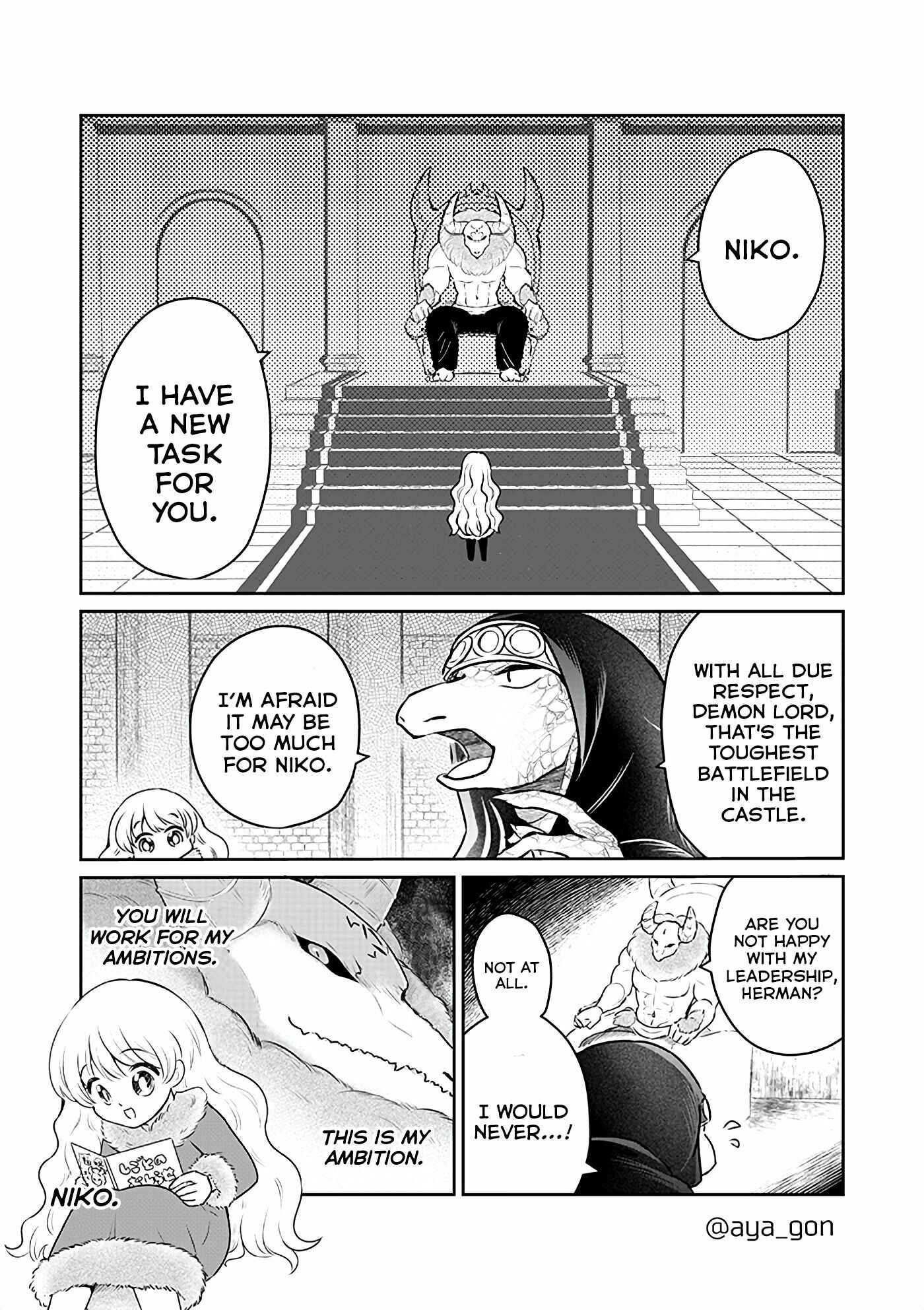 The Human-Hating Demon Lord Has No Mercy for Little Girls Chapter 16 - Page 1