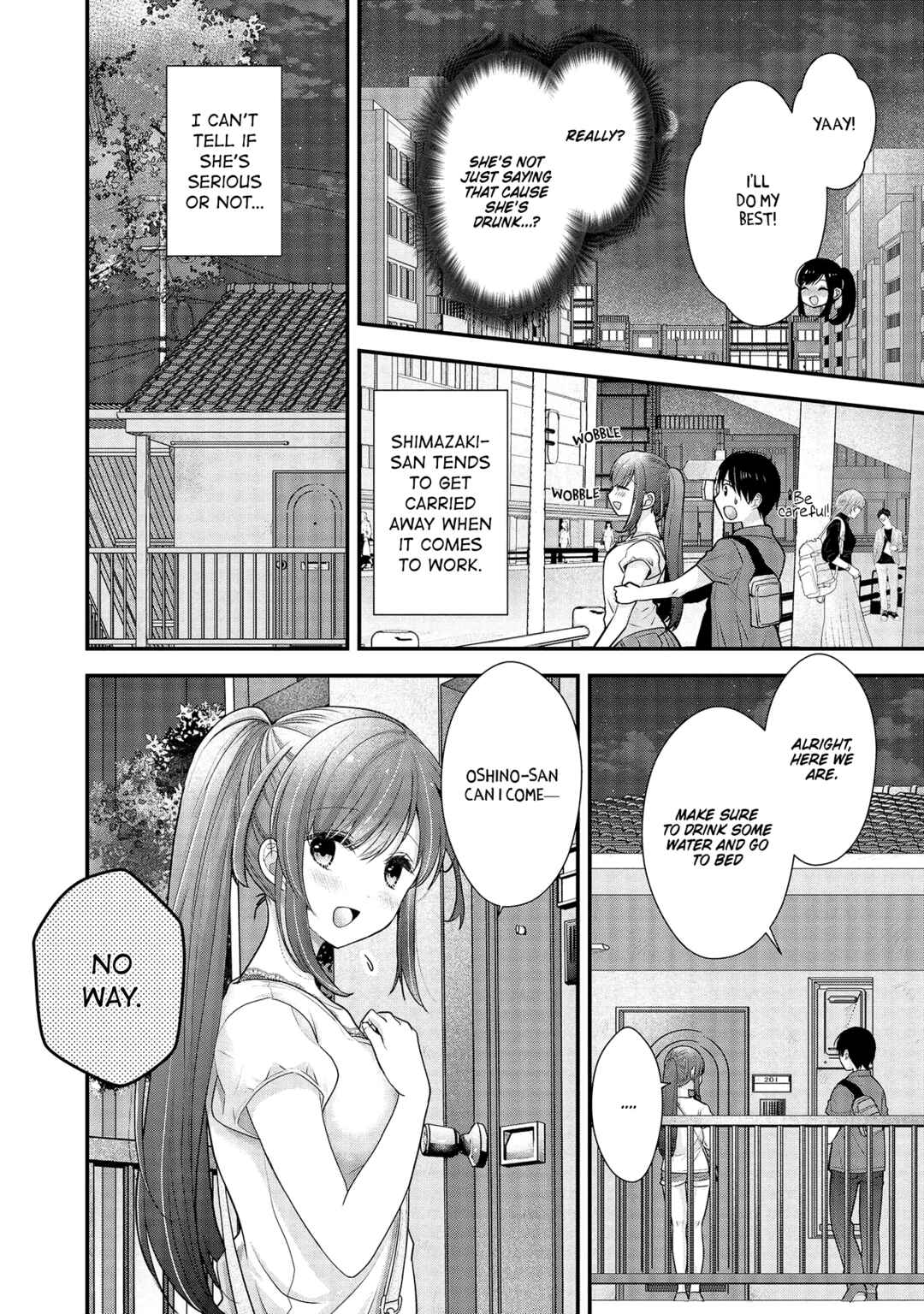 Shimazaki Nana @ Oshigoto Boshuuchuu Chapter 12 - Page 6