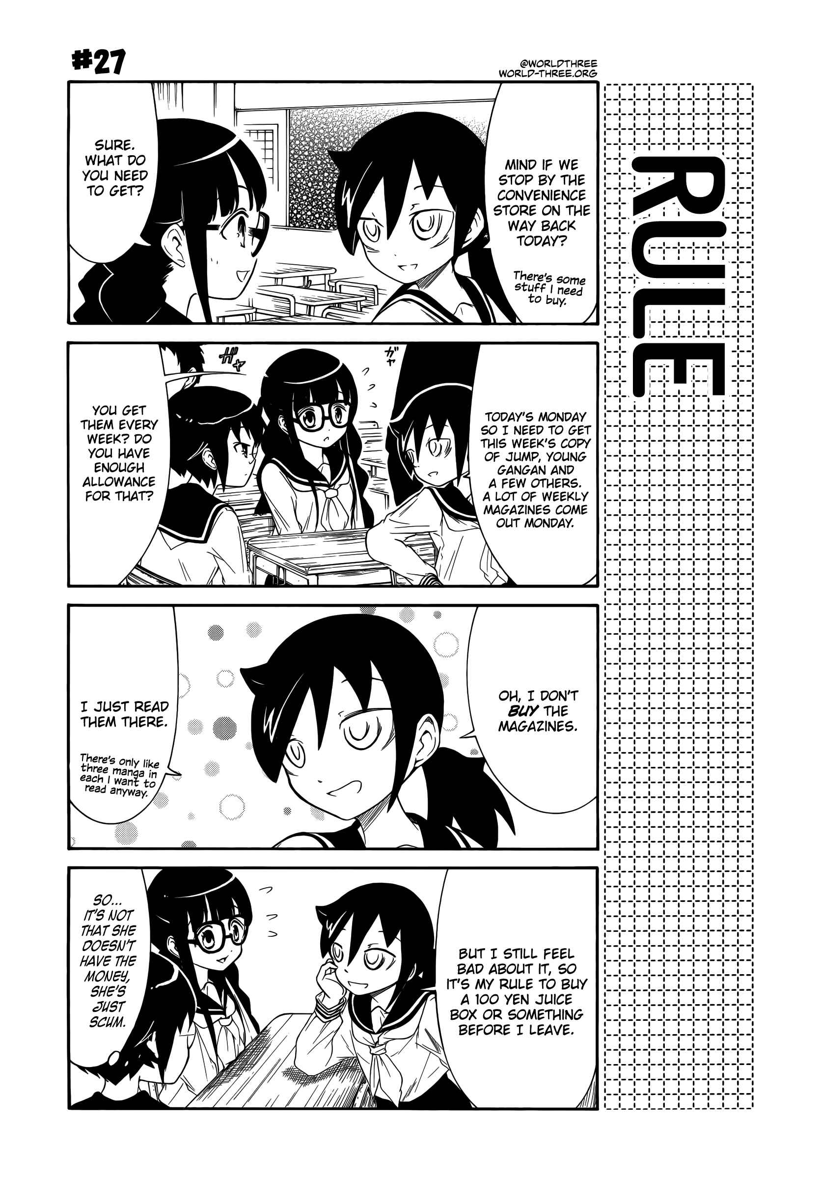 Watashi no Tomodachi ga Motenai no wa Dou Kangaete mo Omaera ga Warui. Chapter 27 - Page 1