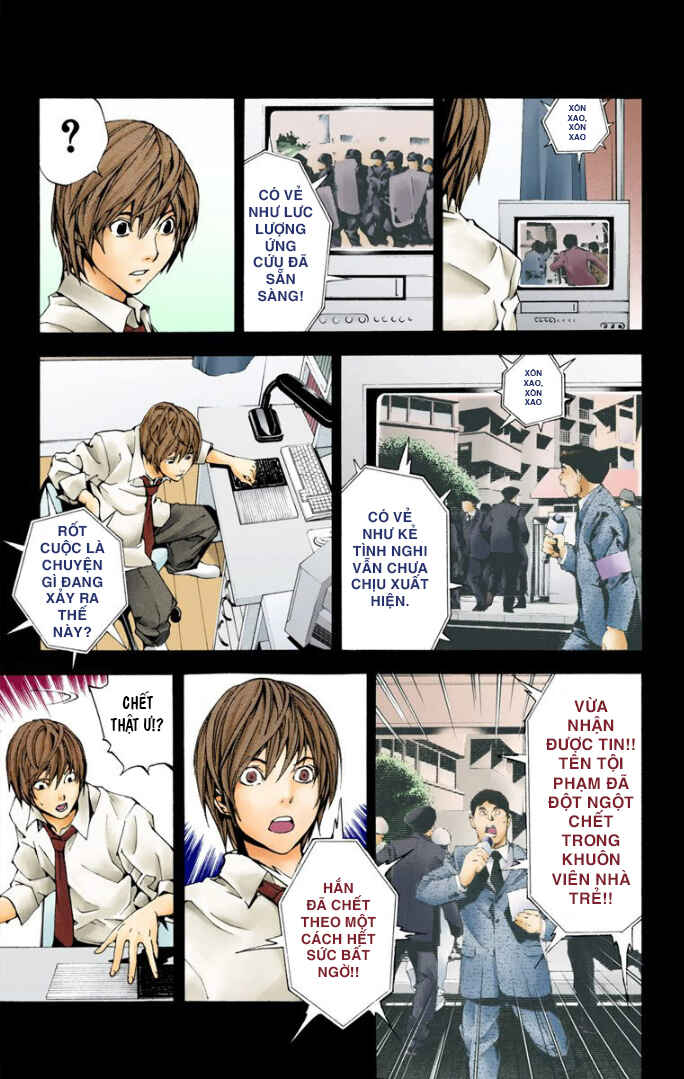 Death Note (Official Colored) Chapter 1 - Page 35