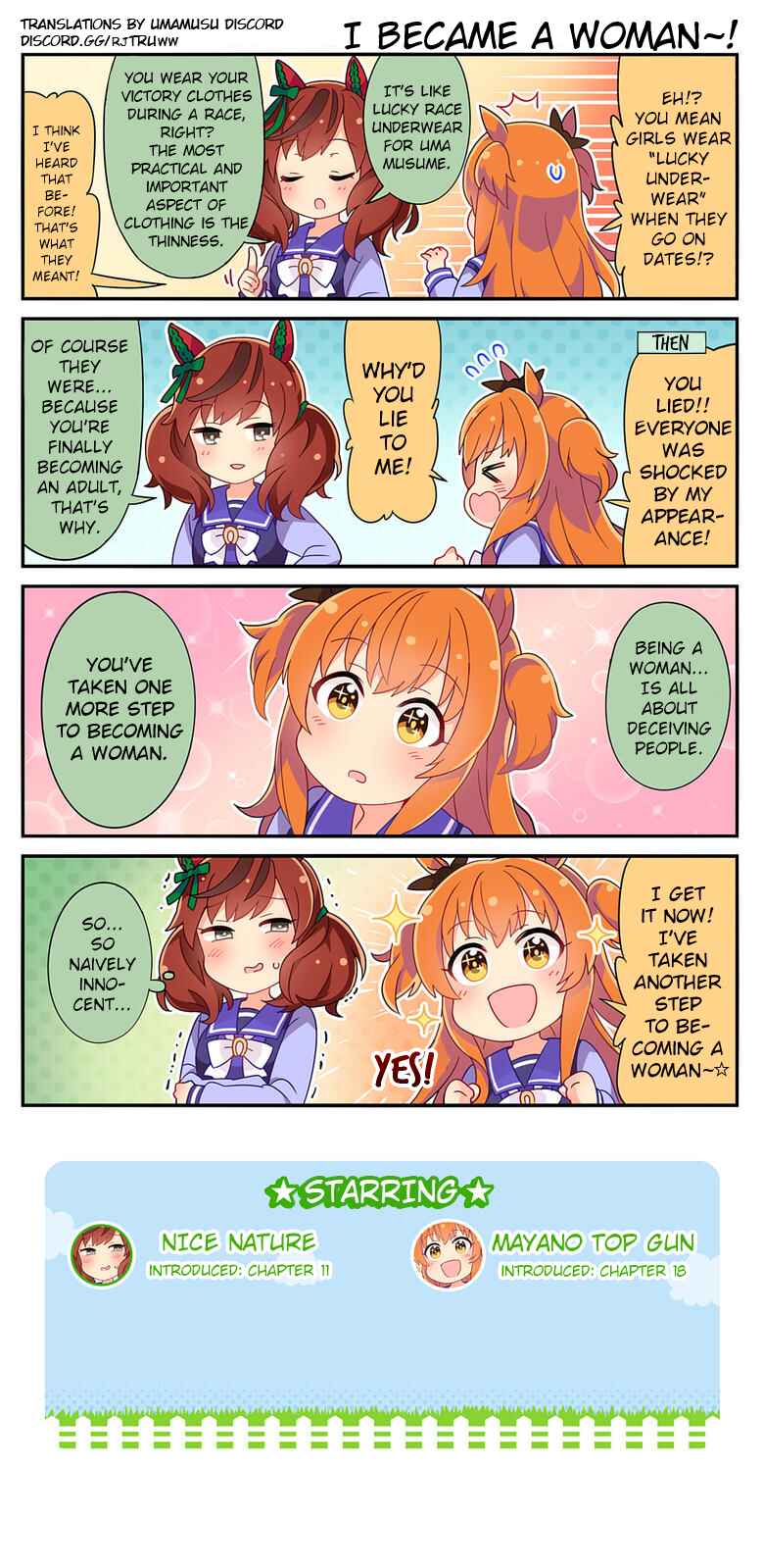 UmaYon Chapter 38 - Page 1