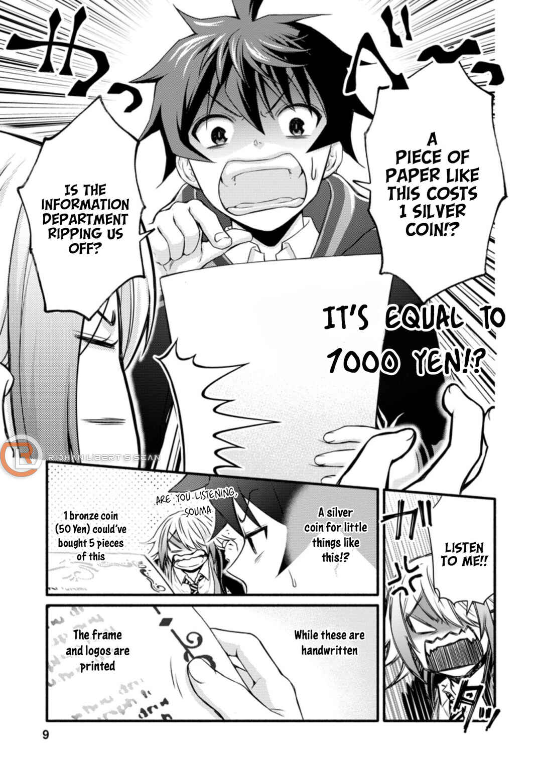 Gakuen Kishi no Level Up! Level 1000 Koe no Tenseisha, Ochikobore Class ni Nyuugaku. Soshite, Chapter 21 - Page 8
