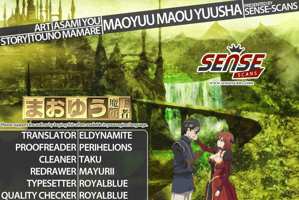 MAOYU : Archenemy and Hero “Become mine, Hero” “I refuse!” Chapter 47 - Page 1