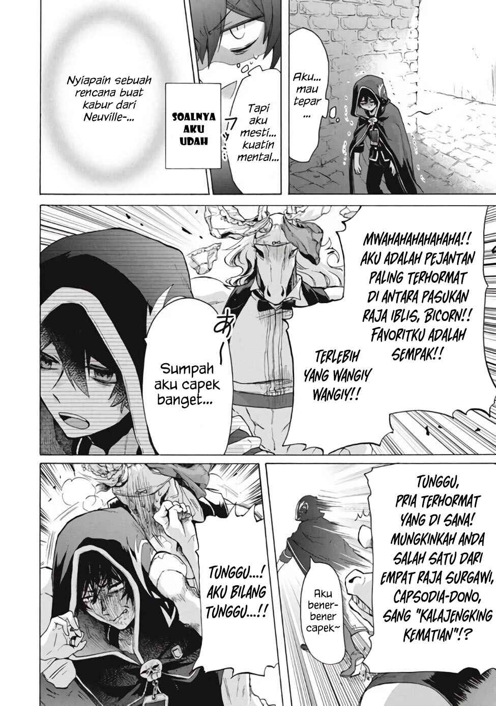 "Kukuku...... Yatsu wa Shiten'nou no Naka Demo Saijaku" to Kaiko sa Reta Ore, Naze ka Yuusha to Seijo no Shishou ni Naru Chapter 11.1 - Page 3