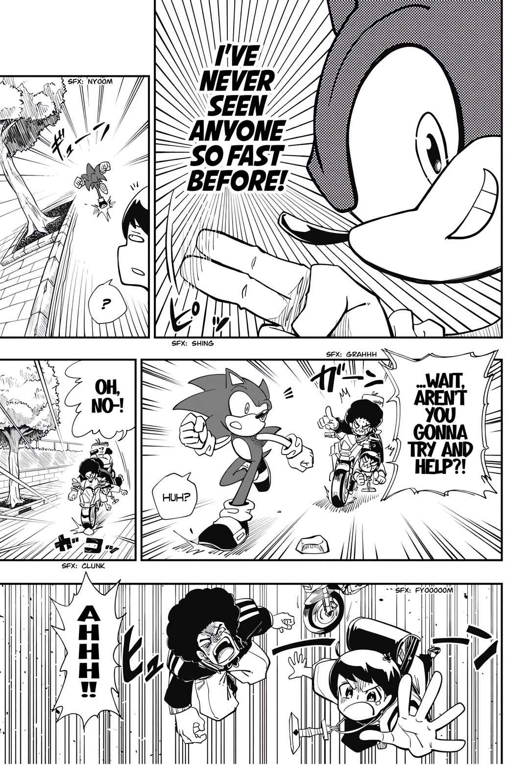 Sonic to Yuuki no Tsurugi Chapter 1 - Page 12
