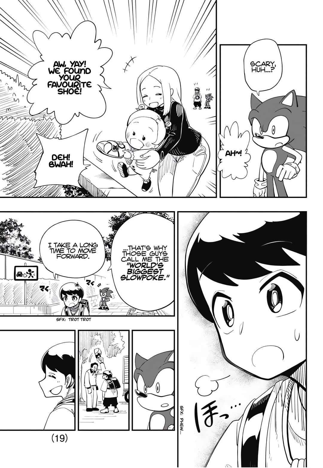 Sonic to Yuuki no Tsurugi Chapter 1 - Page 18