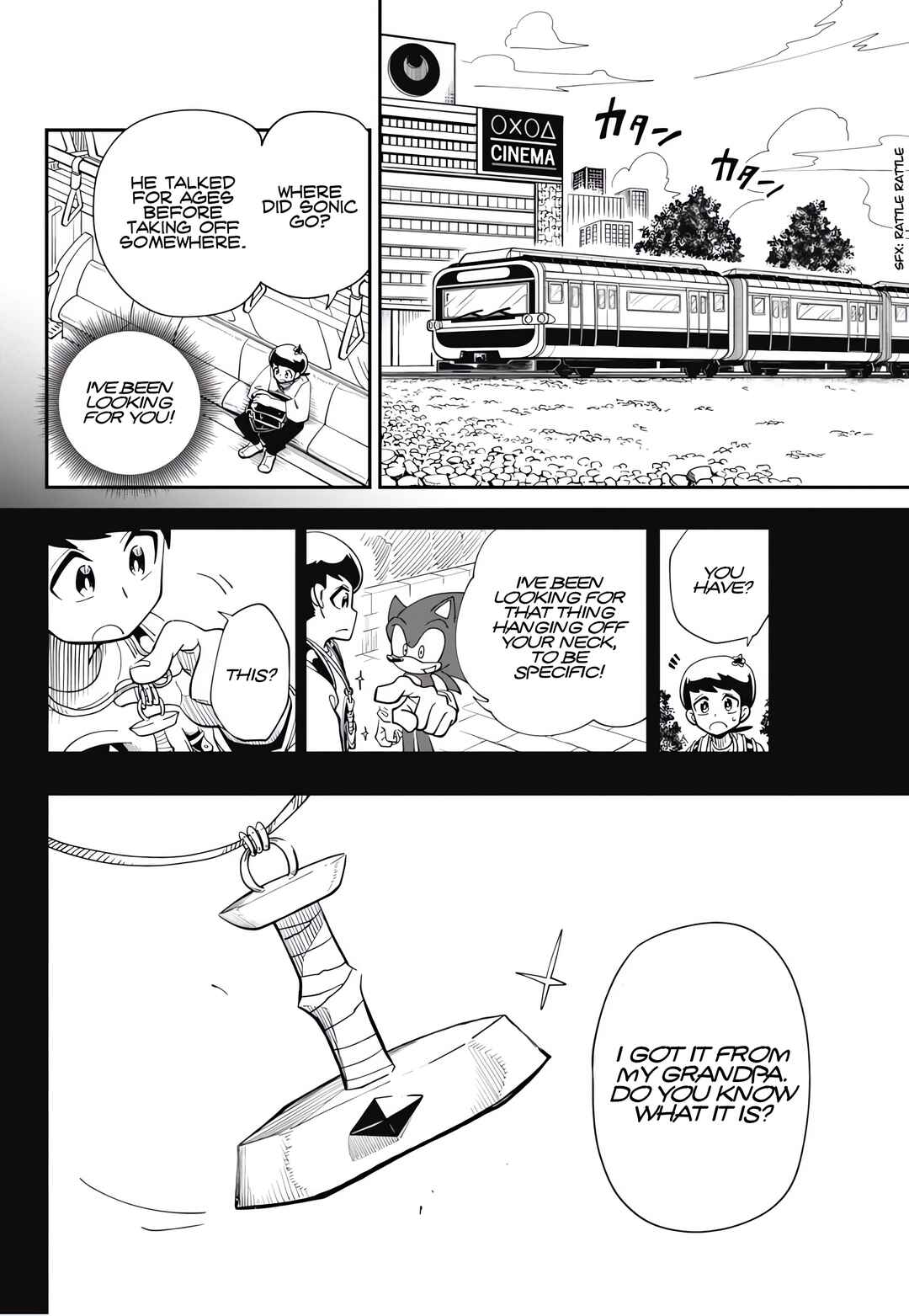 Sonic to Yuuki no Tsurugi Chapter 1 - Page 21
