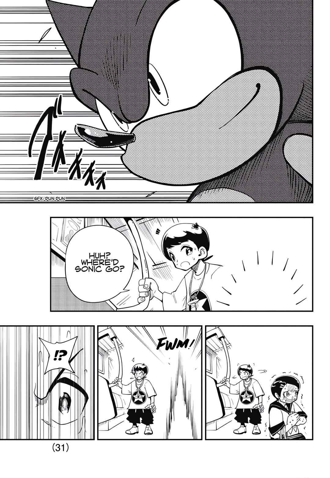 Sonic to Yuuki no Tsurugi Chapter 1 - Page 30