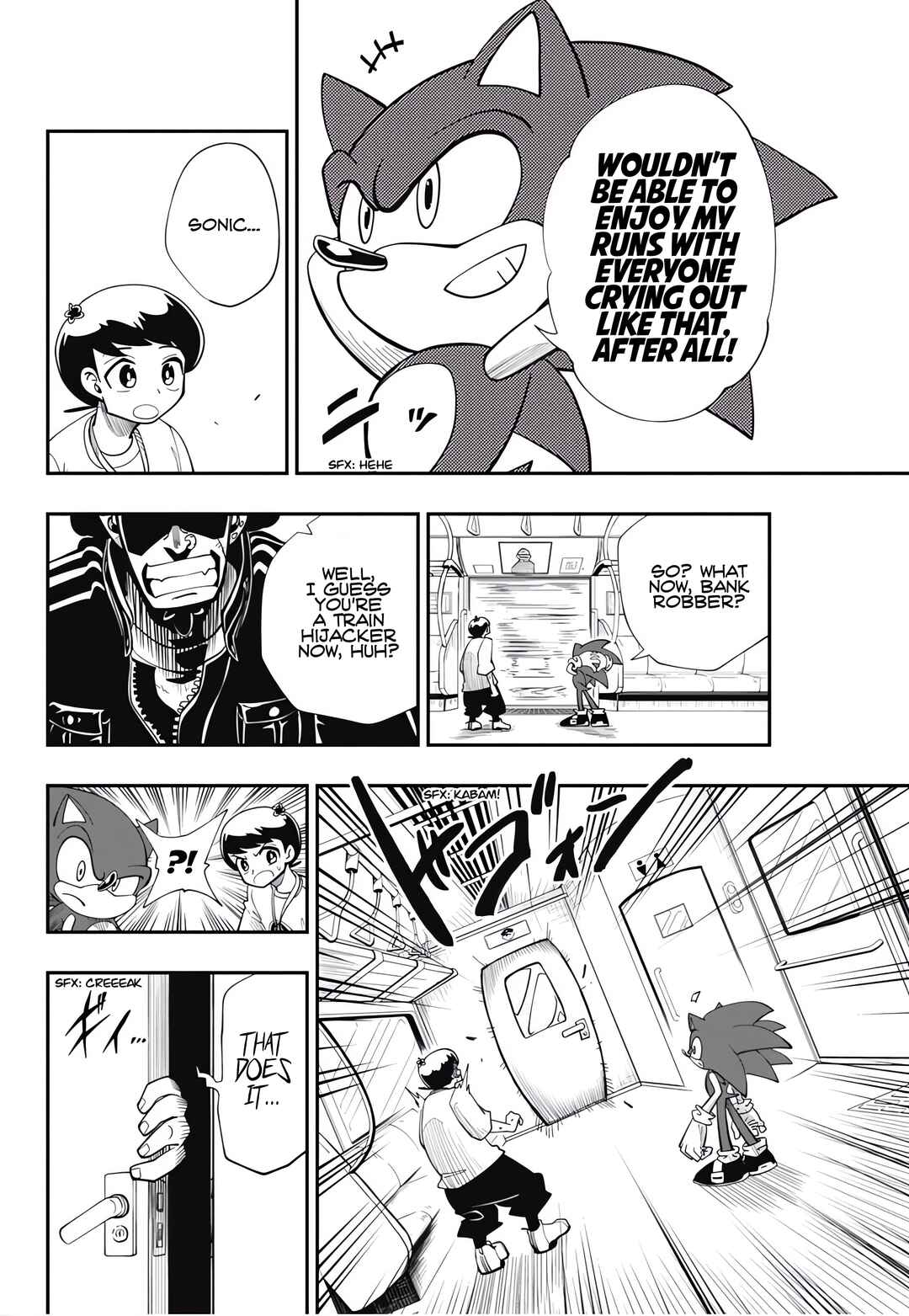 Sonic to Yuuki no Tsurugi Chapter 1 - Page 33