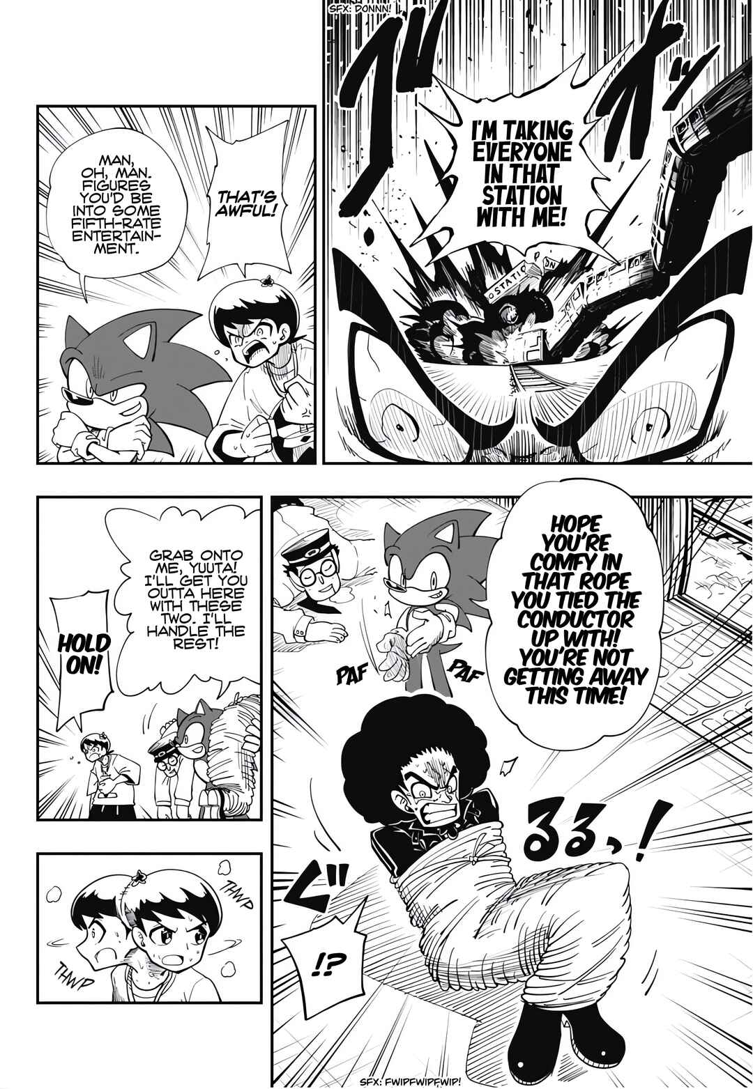 Sonic to Yuuki no Tsurugi Chapter 1 - Page 35