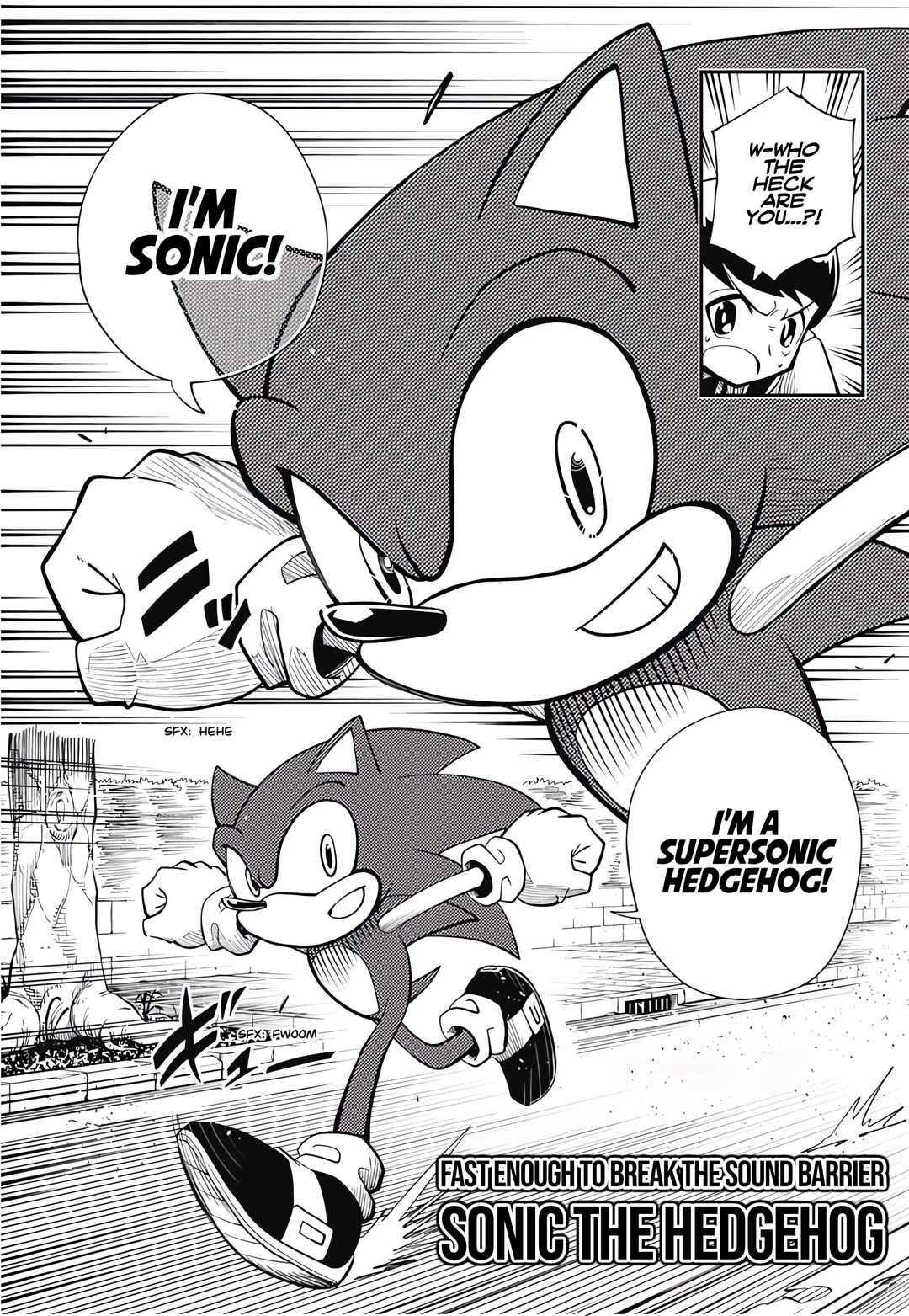 Sonic to Yuuki no Tsurugi Chapter 1 - Page 7
