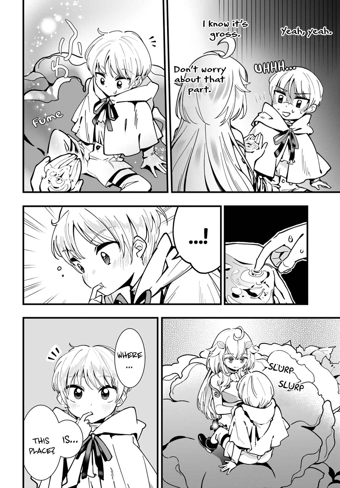 Shokubutsu Monster Musume Nikki: Seijo datta Watashi ga Uragirareta Hate ni Alraune ni Tensei Shite Shimatta node, kore kara wa Kougousei o Shinagara Shizuka ni Shokubutsu Life o Sugoshimasu Chapter 4 - Page 13