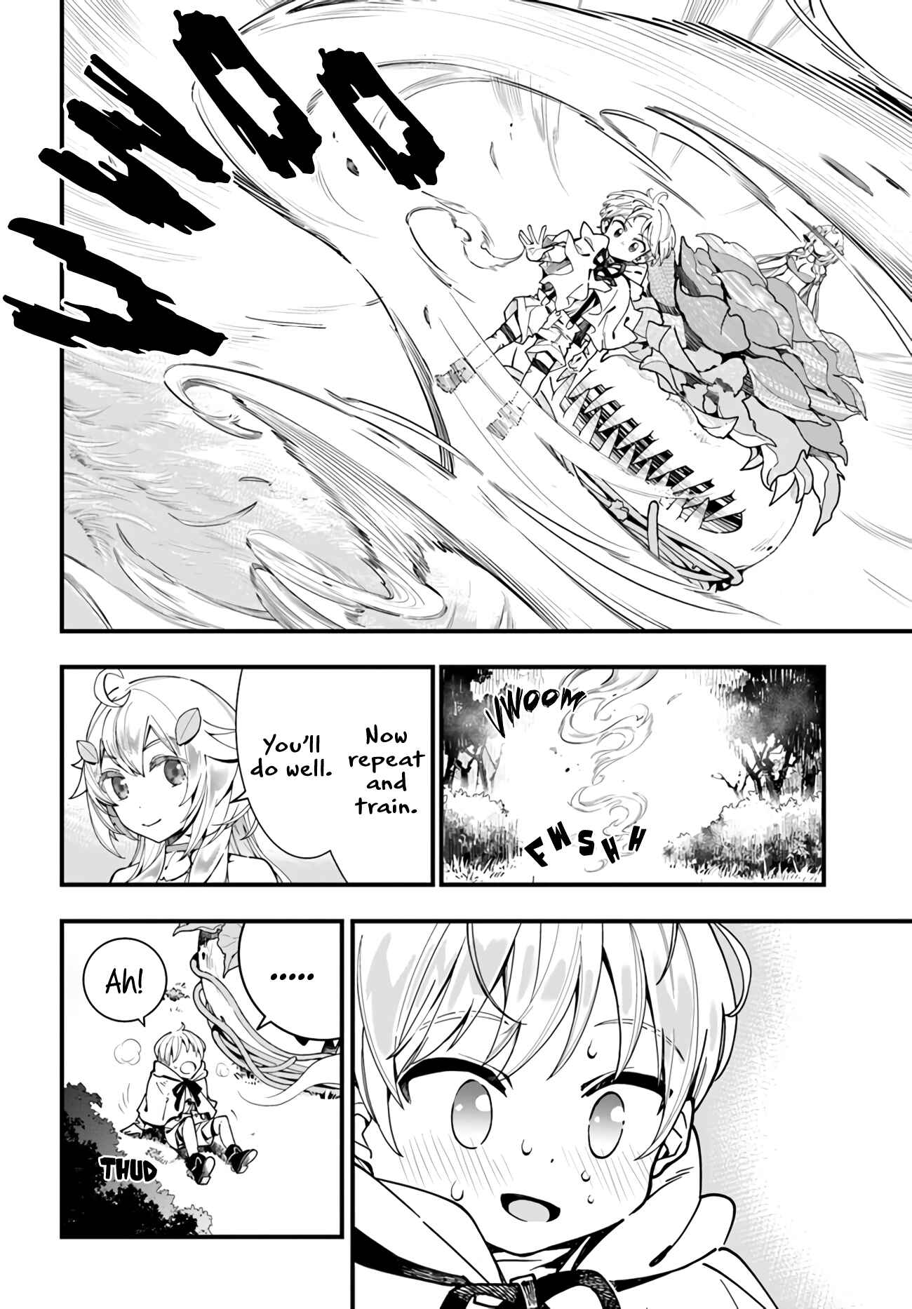 Shokubutsu Monster Musume Nikki: Seijo datta Watashi ga Uragirareta Hate ni Alraune ni Tensei Shite Shimatta node, kore kara wa Kougousei o Shinagara Shizuka ni Shokubutsu Life o Sugoshimasu Chapter 4 - Page 25